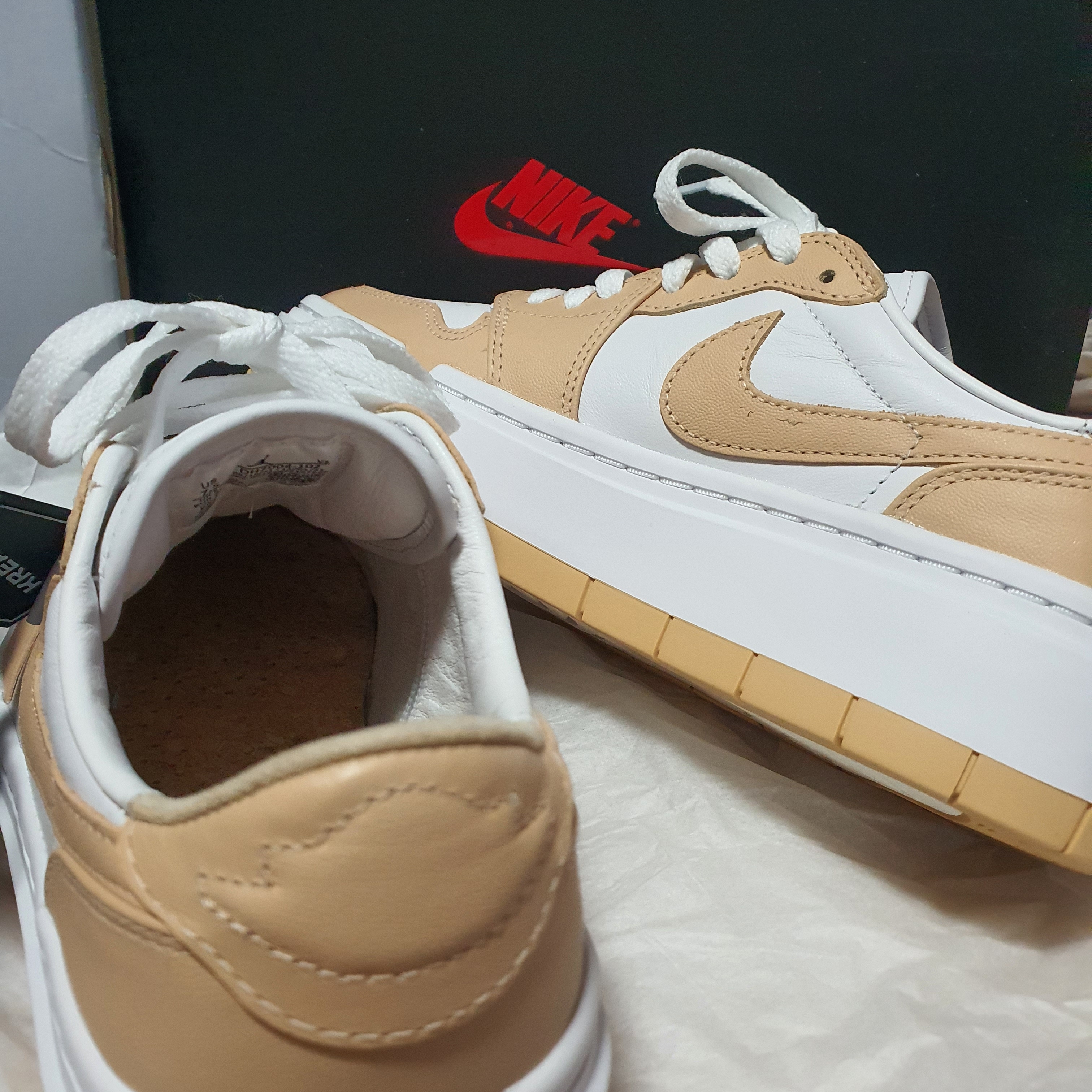 (W) Jordan 1 Elevate Low White Onyx 착용 스타일