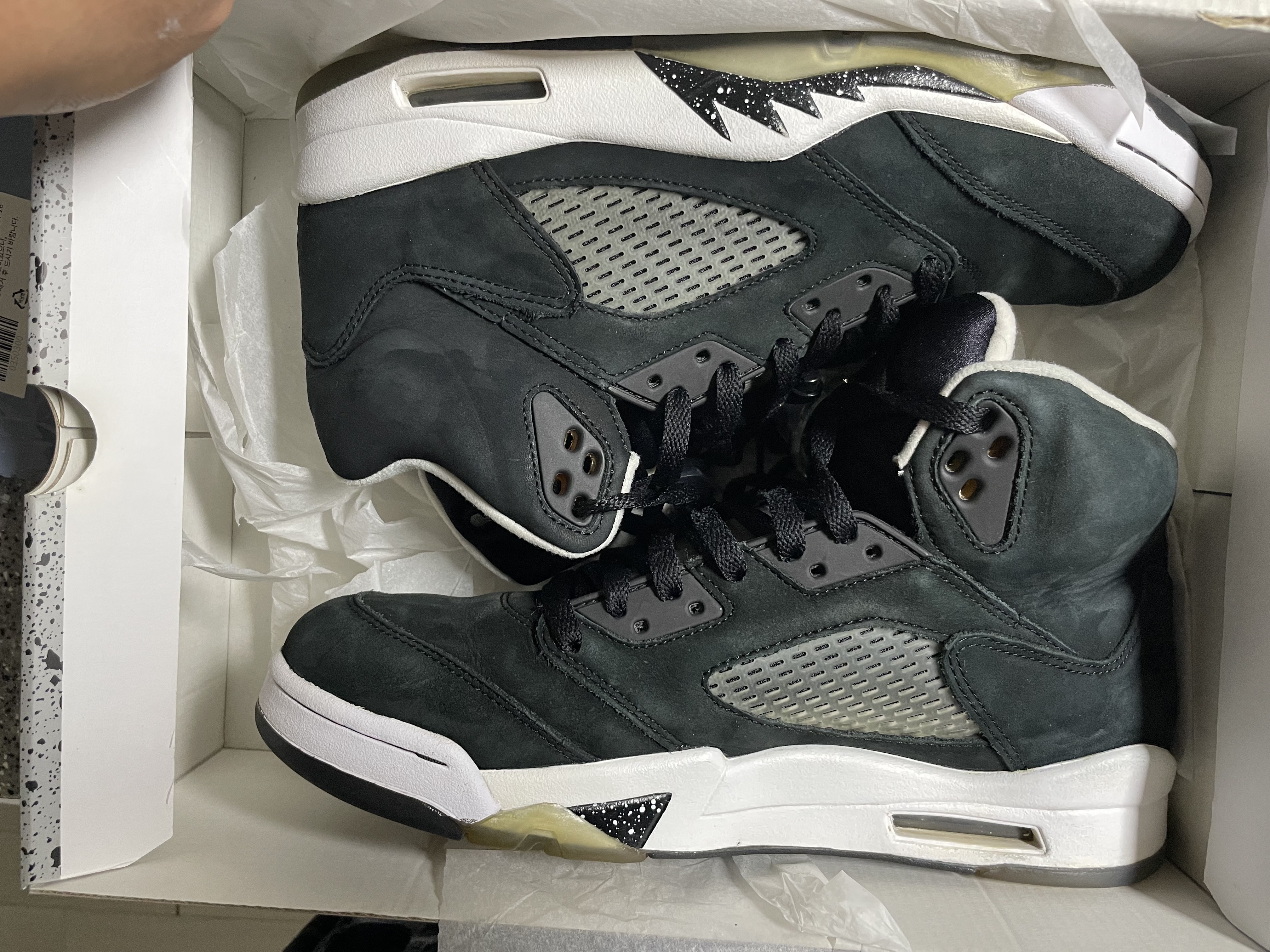 Jordan 5 Retro Oreo 착용 스타일 - 2