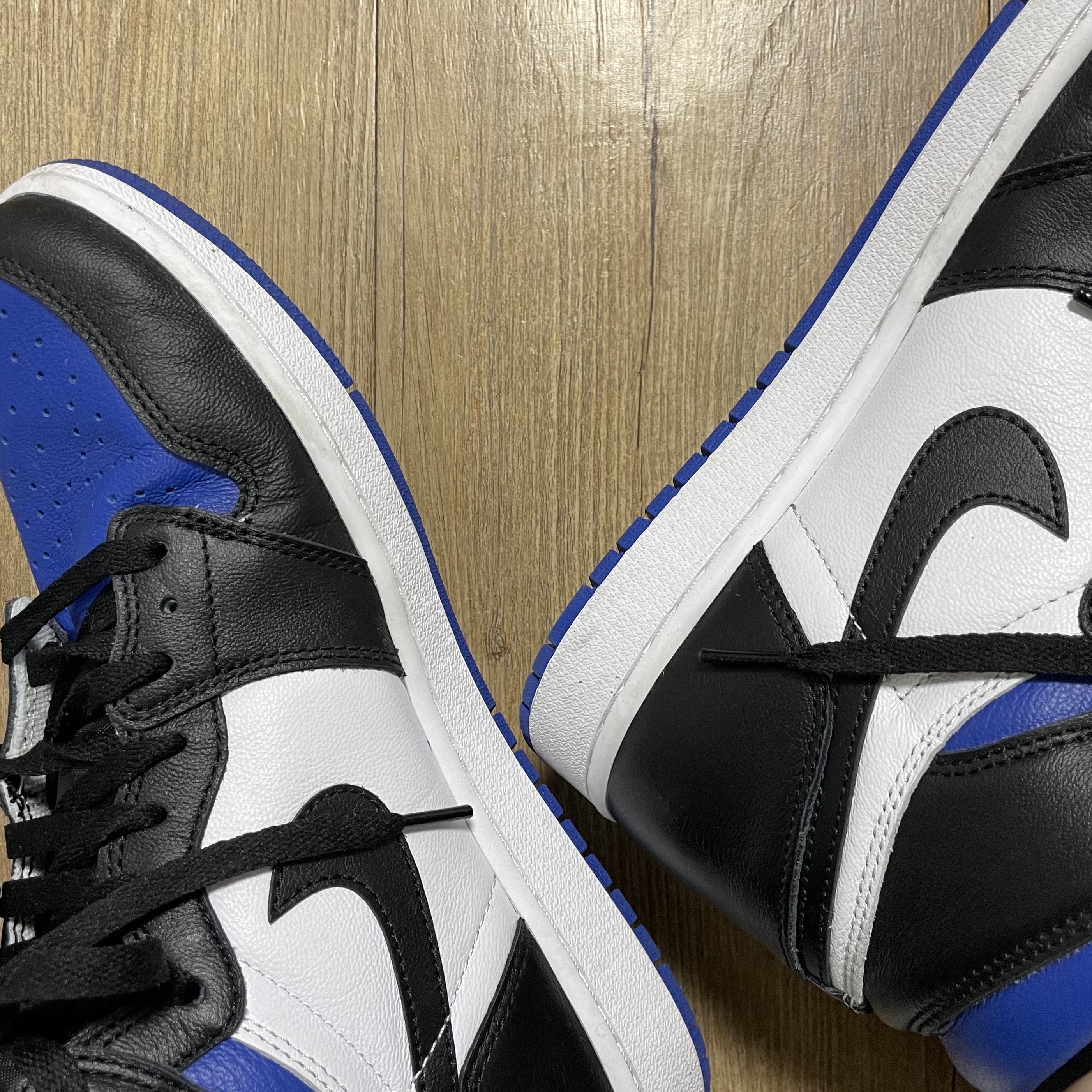 Jordan 1 Retro High OG Royal Toe 착용 스타일