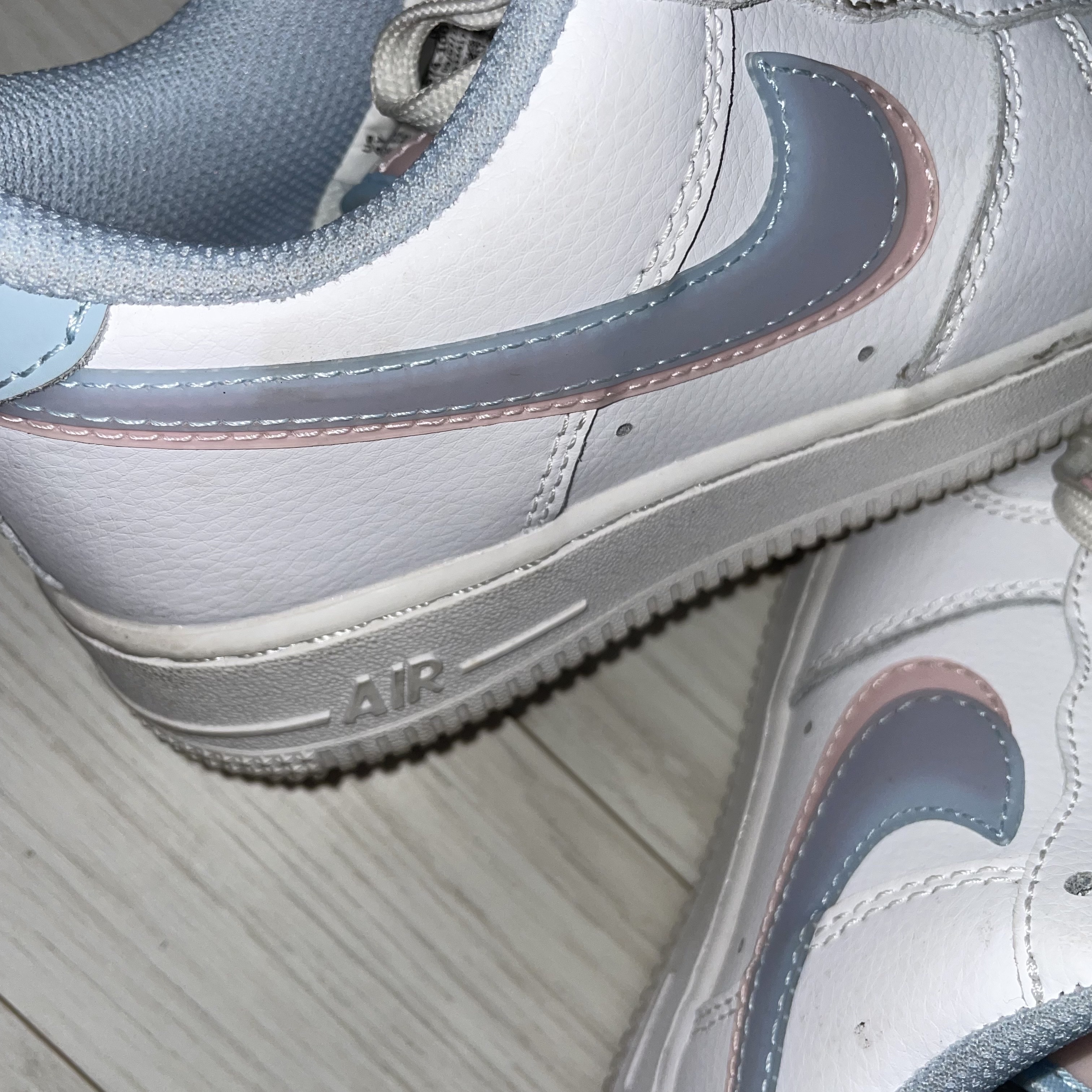 (GS) Nike Air Force 1 LV8 Double Swoosh 착용 스타일