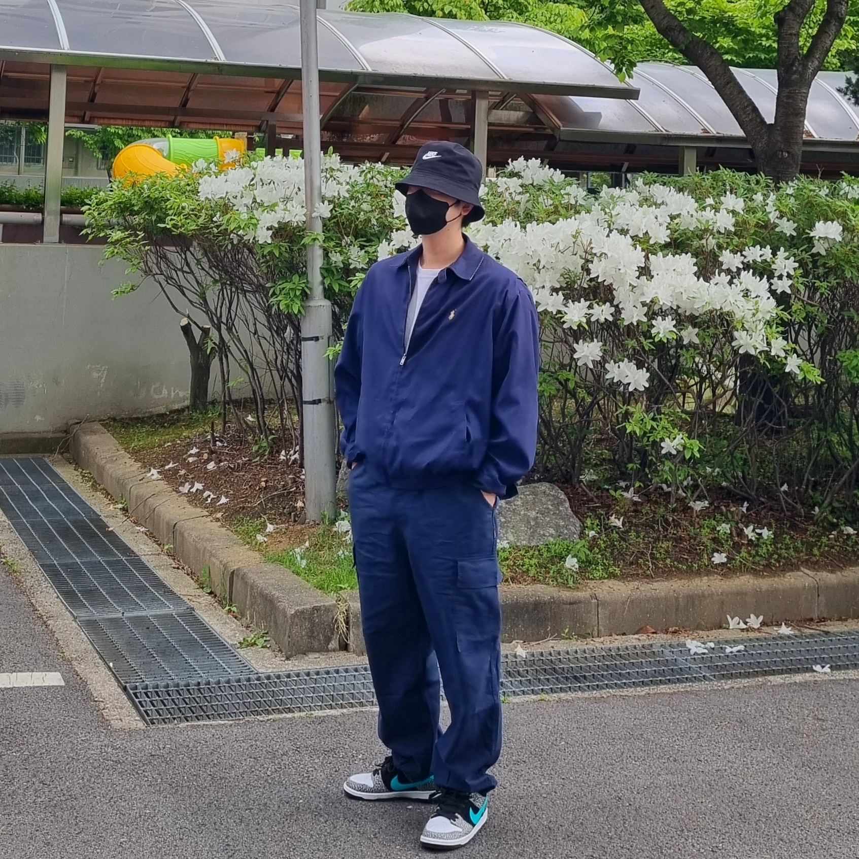 Nike SB Dunk Low Pro Clear Jade 착용 스타일