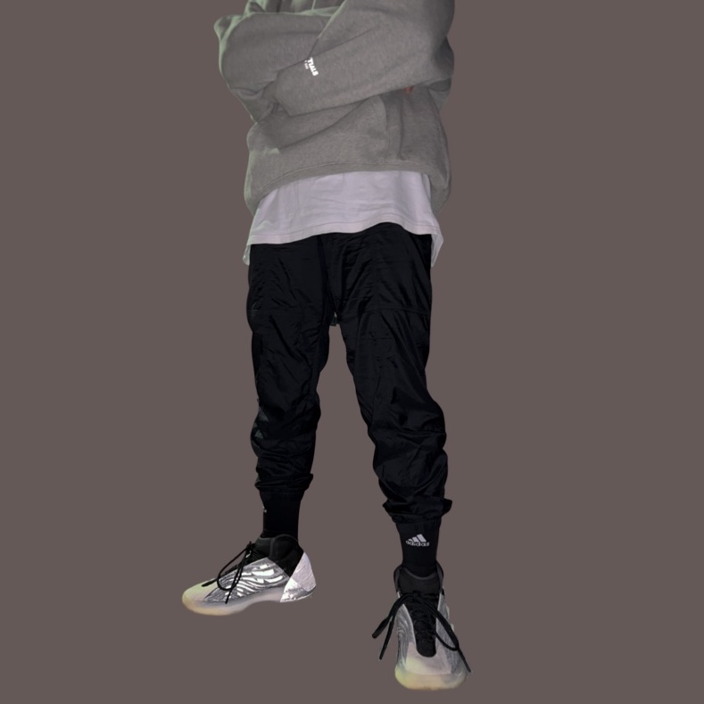 Adidas Yeezy QNTM Lifestyle, Essentials The Core Collection Pullover Hoodie Heather Oatmeal 착용 스타일