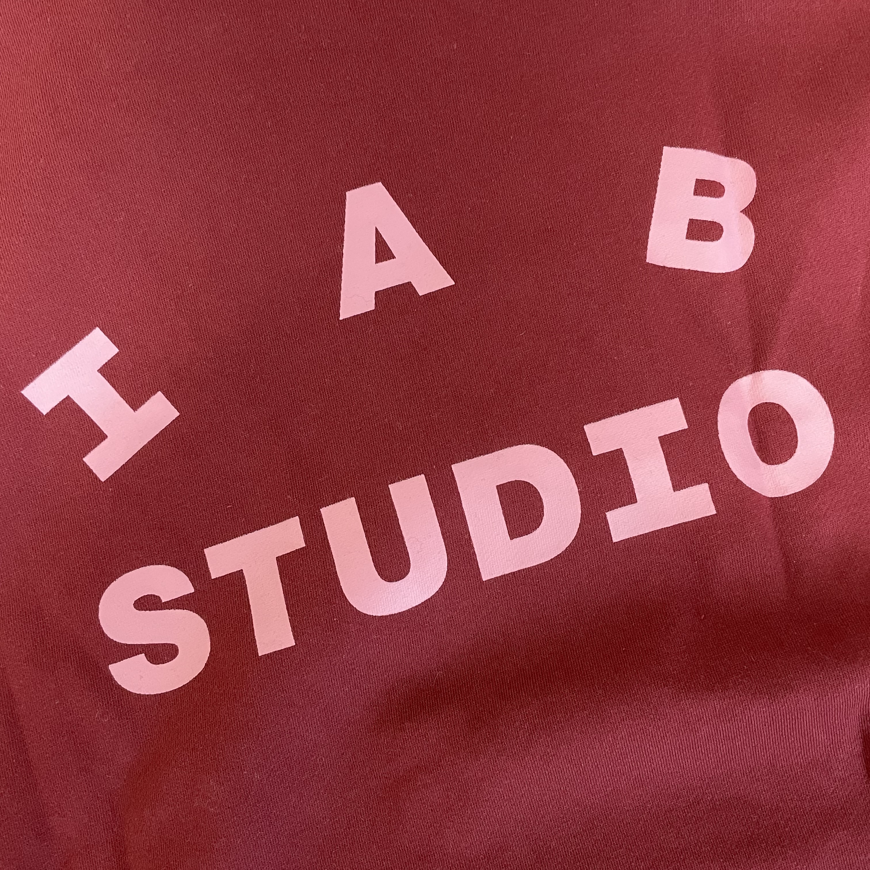 IAB Studio Hoodie Raspberry 착용 스타일 - 2