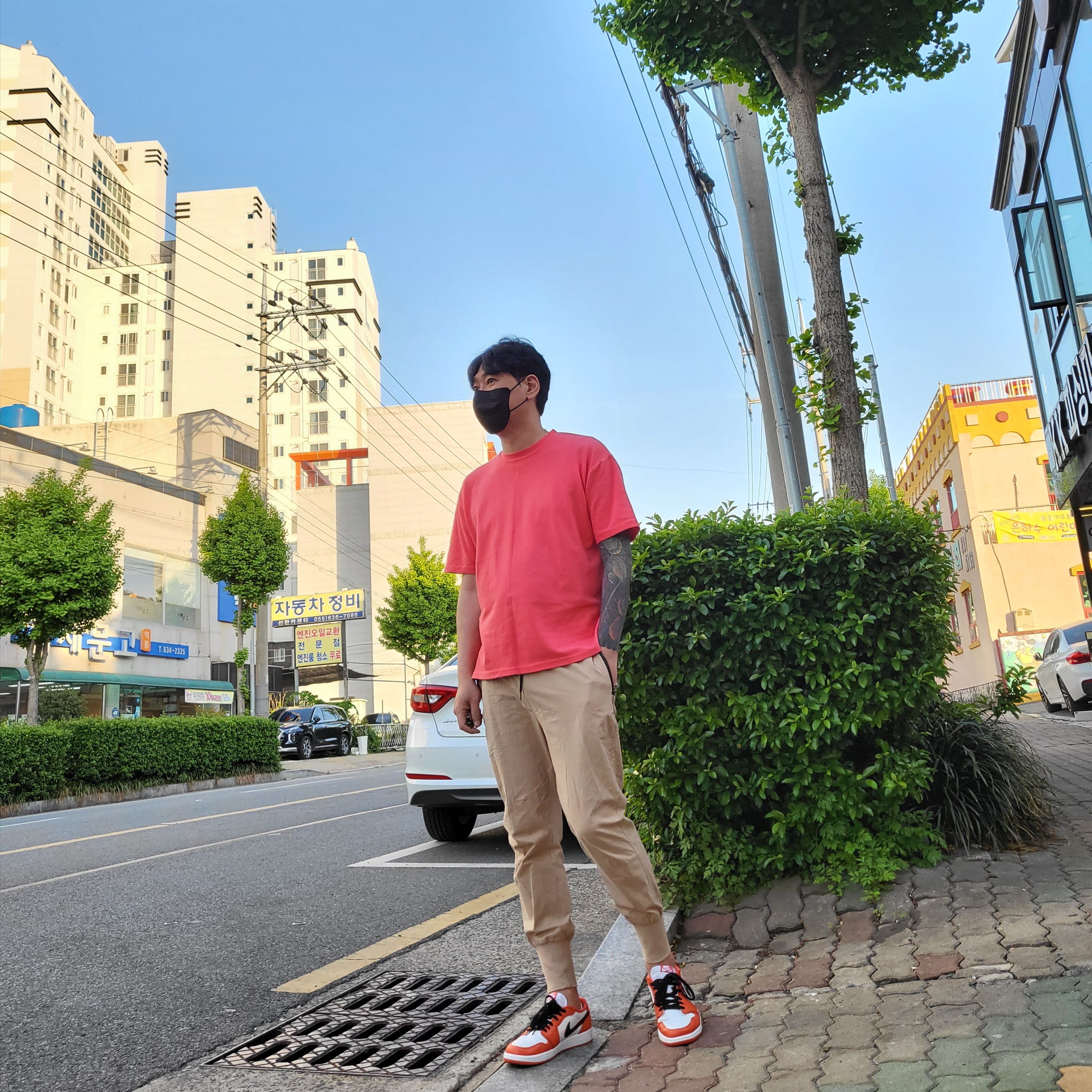 (W) Jordan 1 Low OG Starfish 착용 스타일