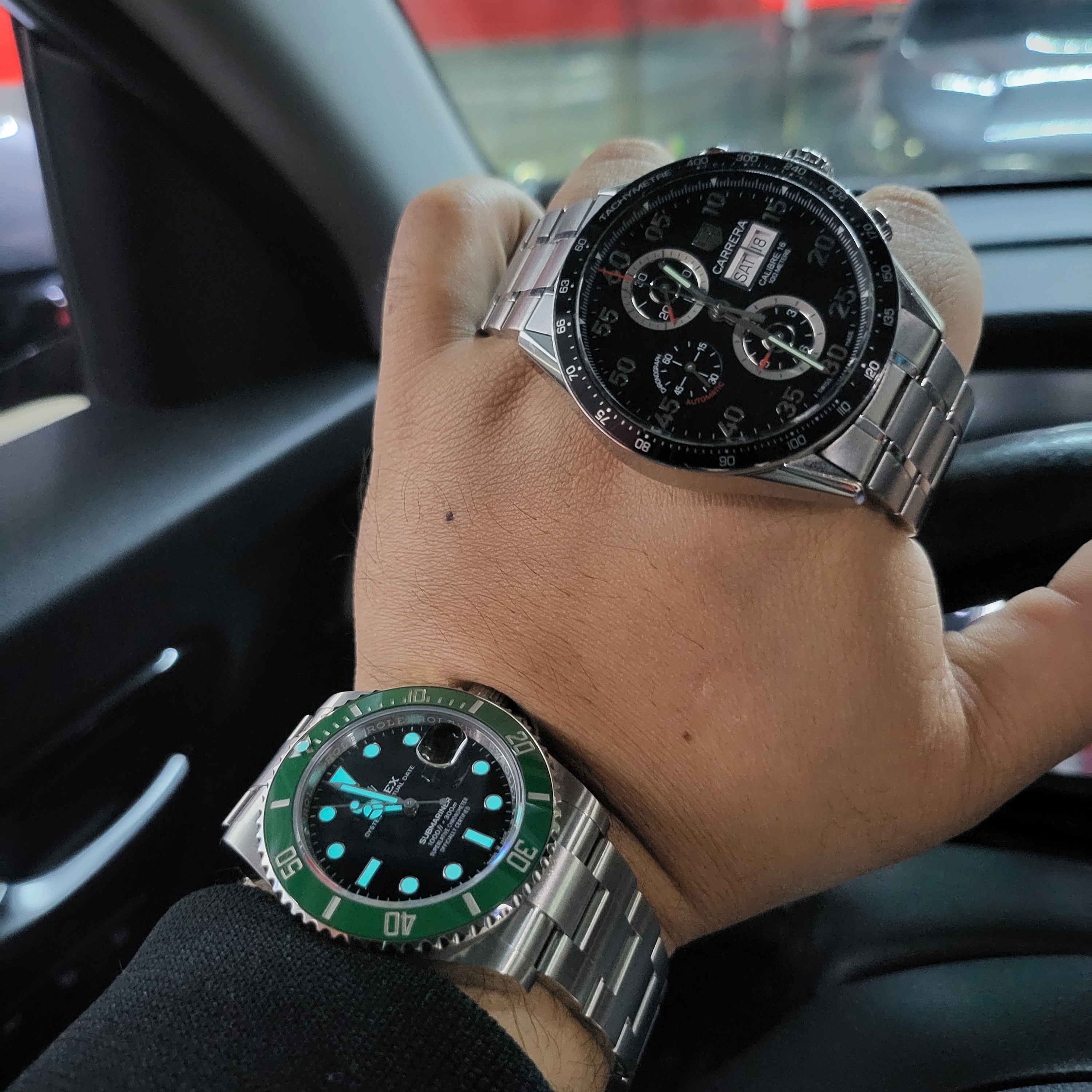 Rolex Submariner Date 41mm 126610LV Black Oyster 착용 스타일