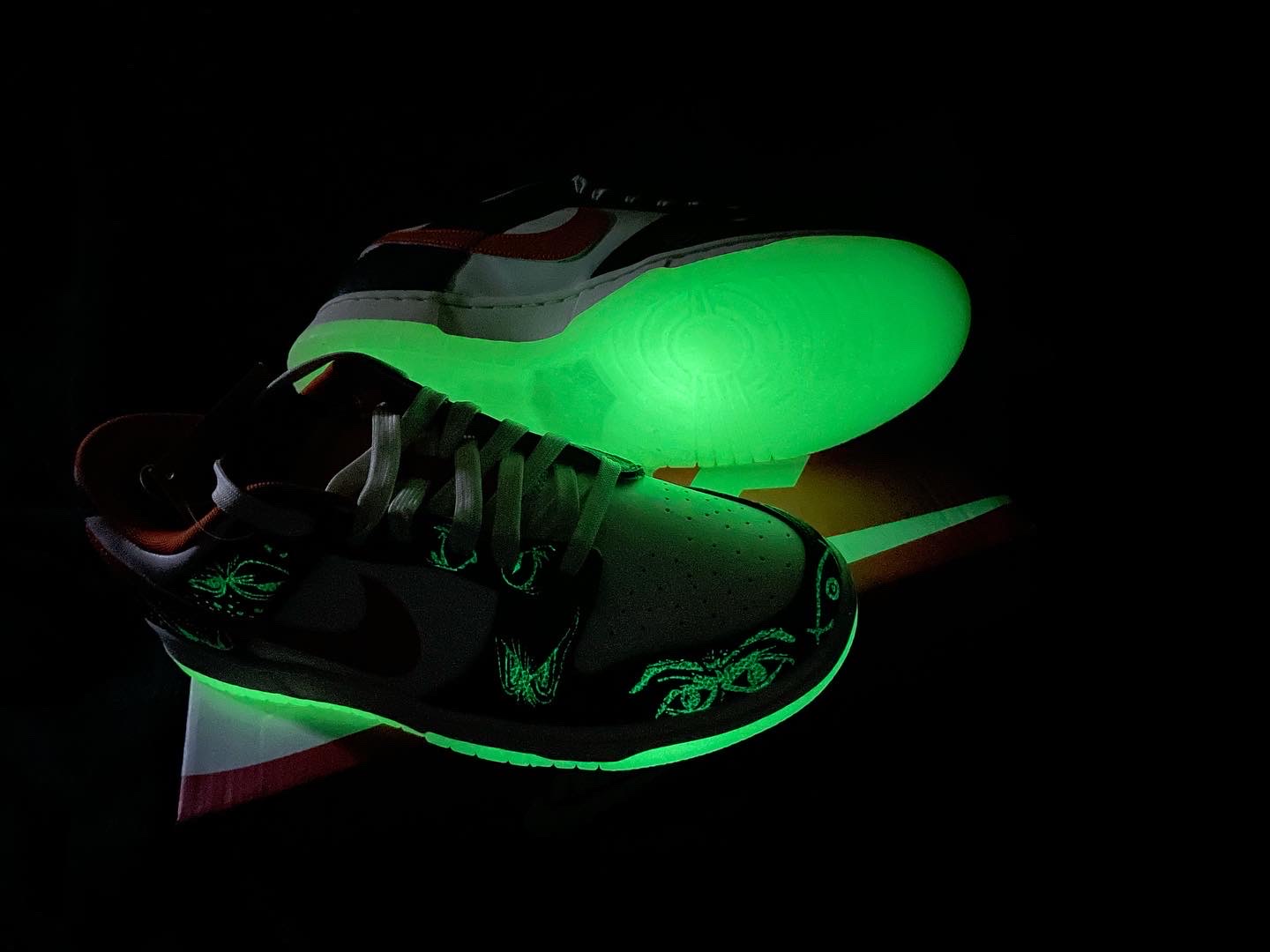 Nike Dunk Low Retro PRM Halloween 착용 스타일 - 1