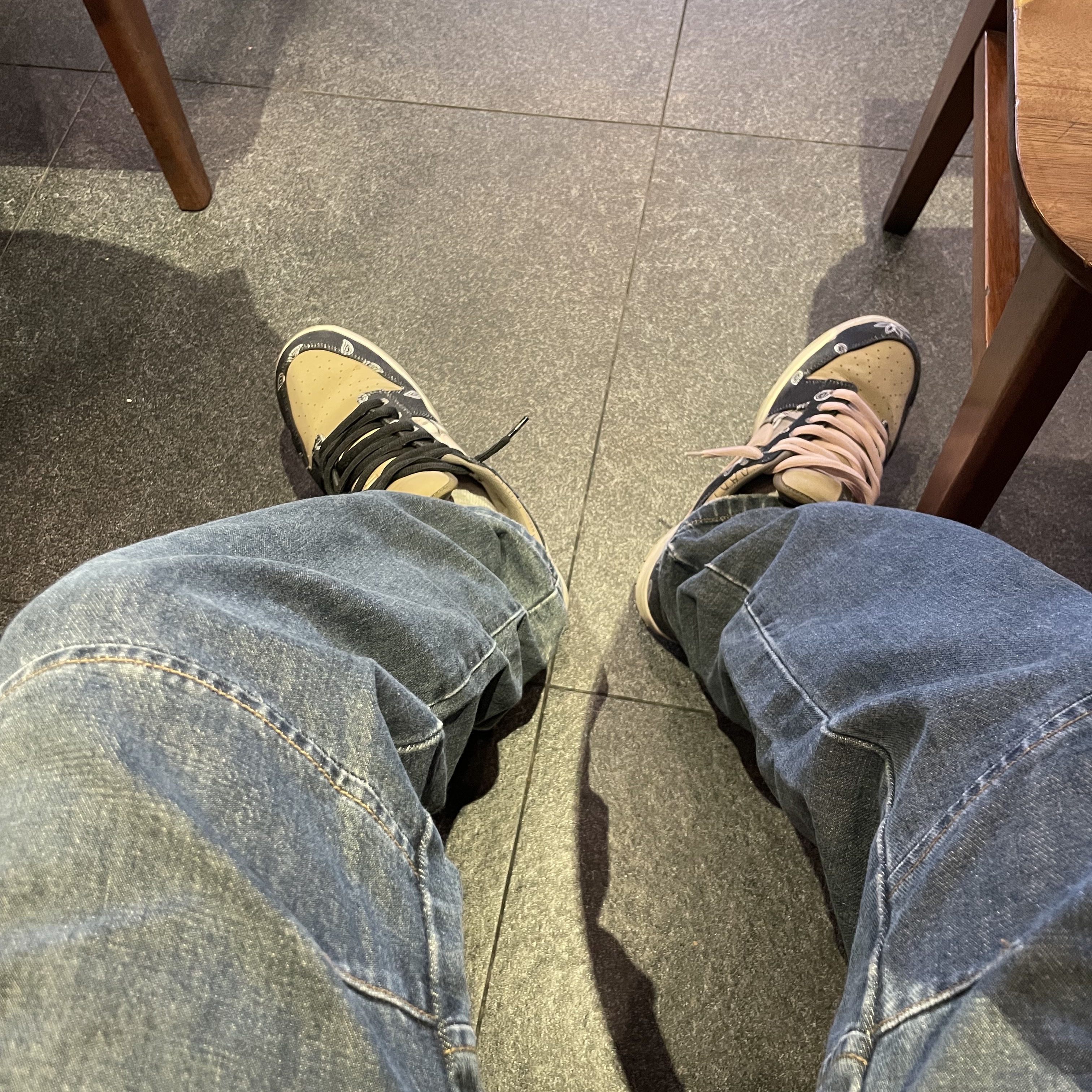 Nike x Travis Scott SB Dunk Low 착용 스타일