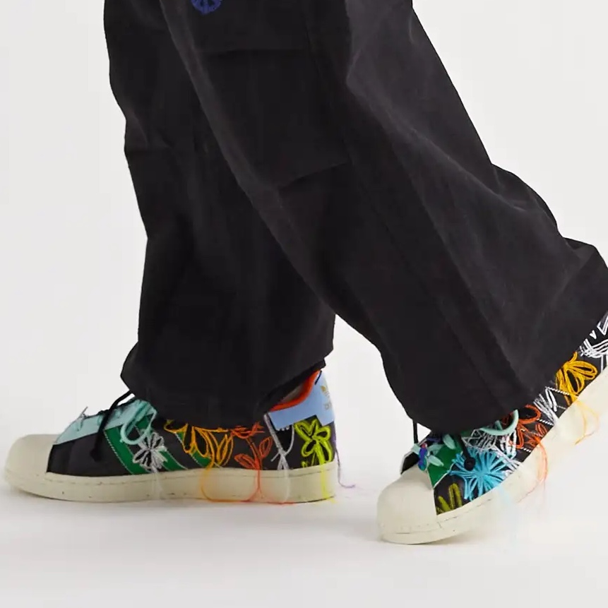 Adidas x Sean Wotherspoon Superstar Superearth Black 착용 스타일
