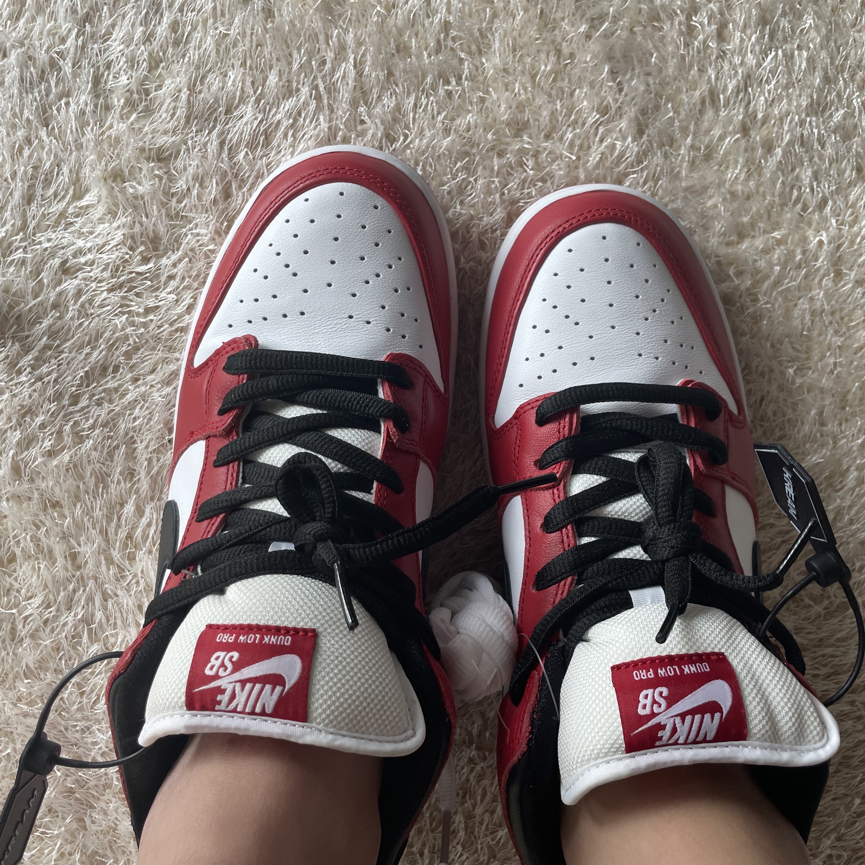 Nike SB Dunk Low Pro Chicago 착용 스타일 - 2