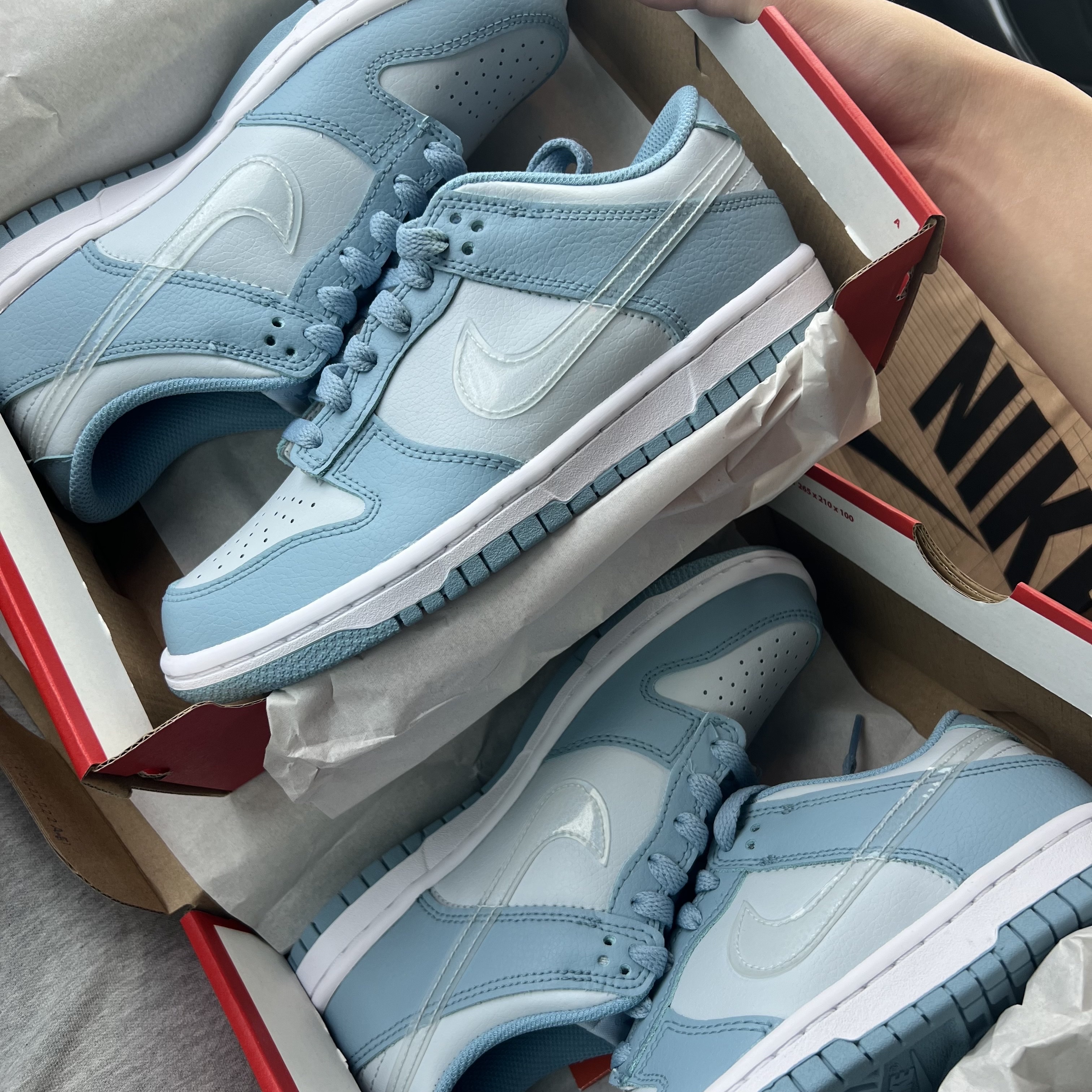 (GS) Nike Dunk Low Aura 착용 스타일