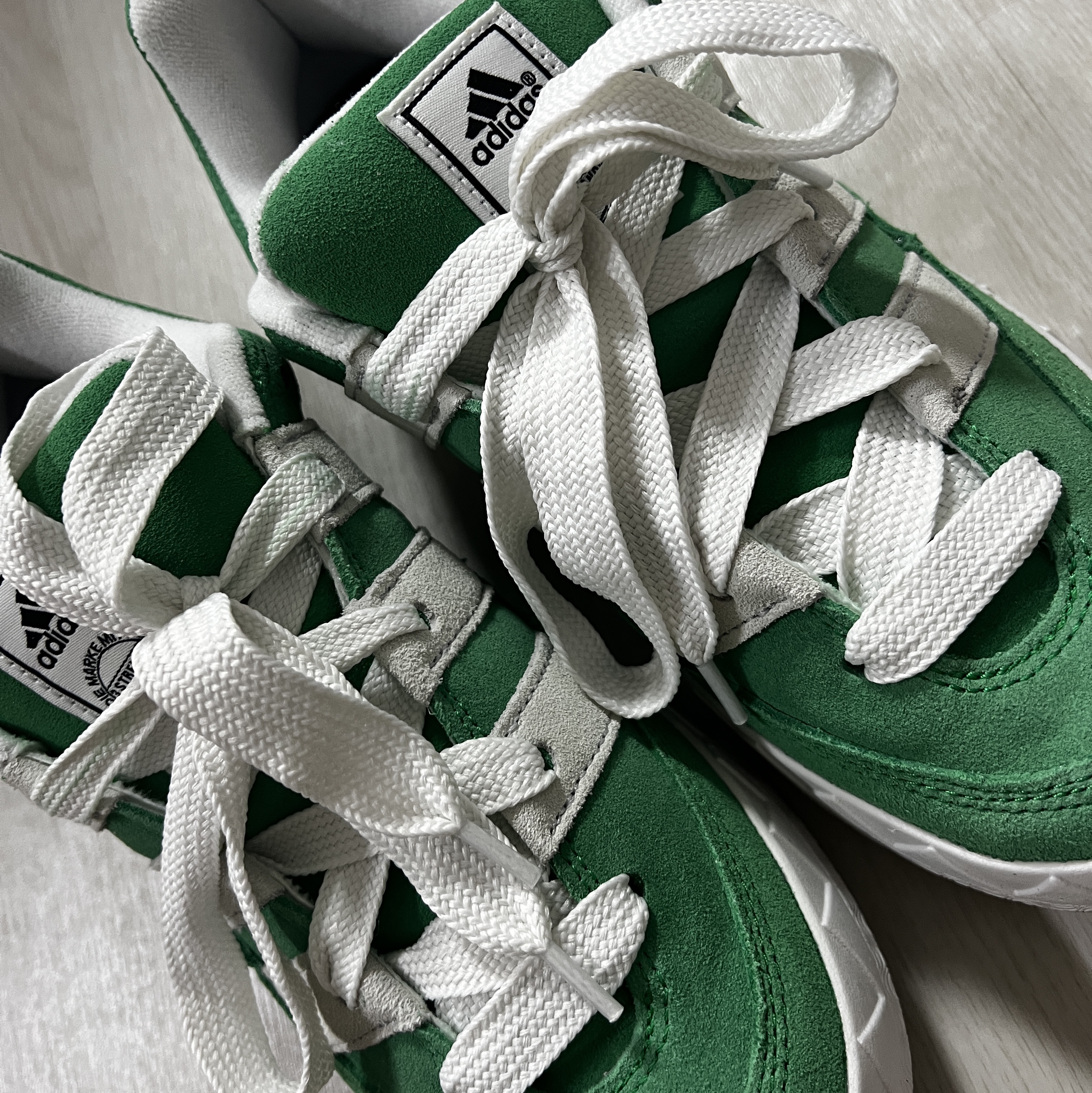 Adidas Adimatic Green 착용 스타일 - 1