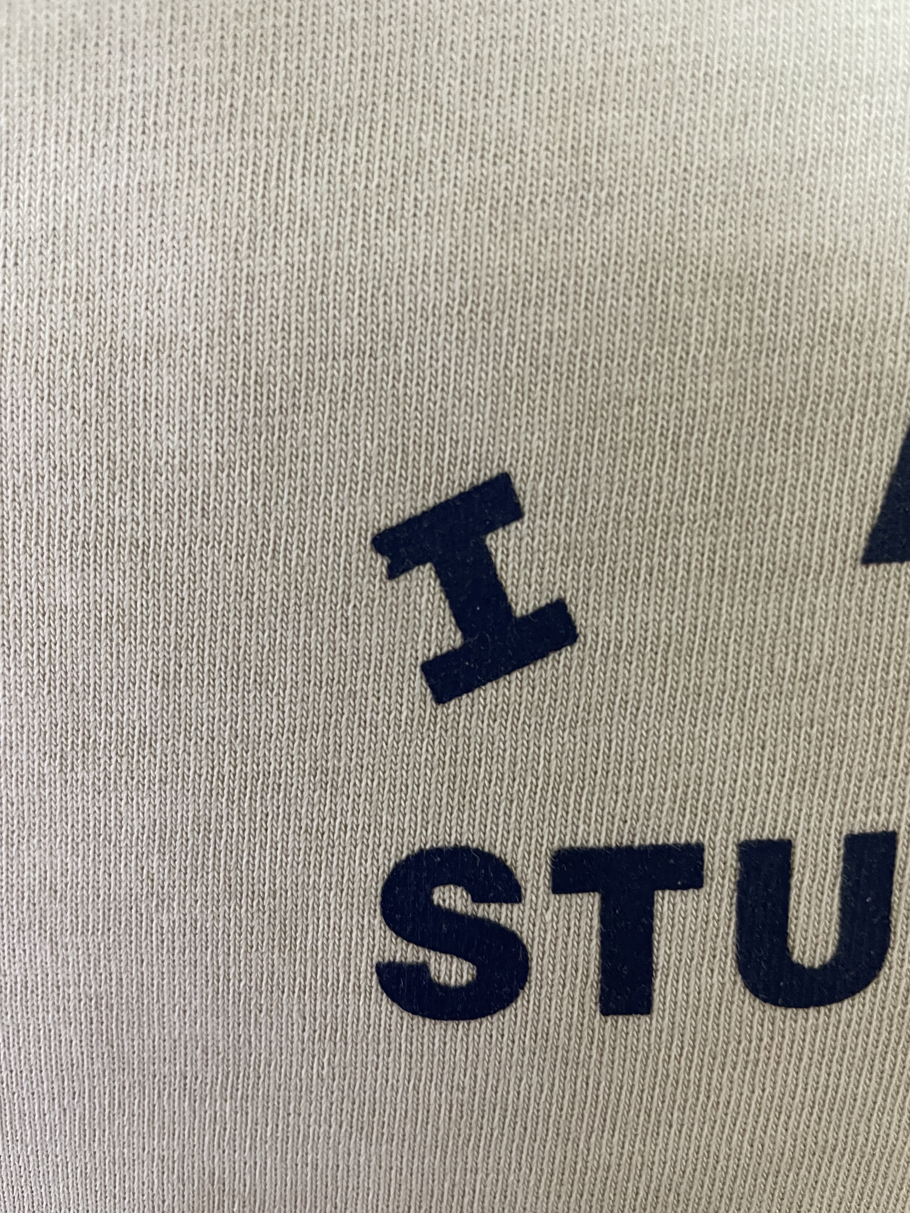 IAB Studio Pigment T-Shirt Oatmeal 착용 스타일