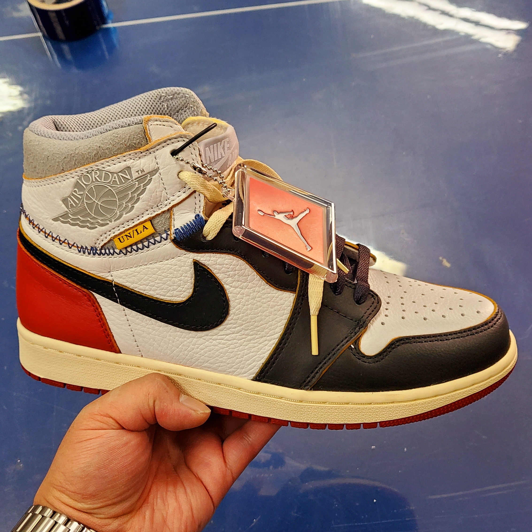 Jordan 1 x Union Retro High Black Toe 착용 스타일