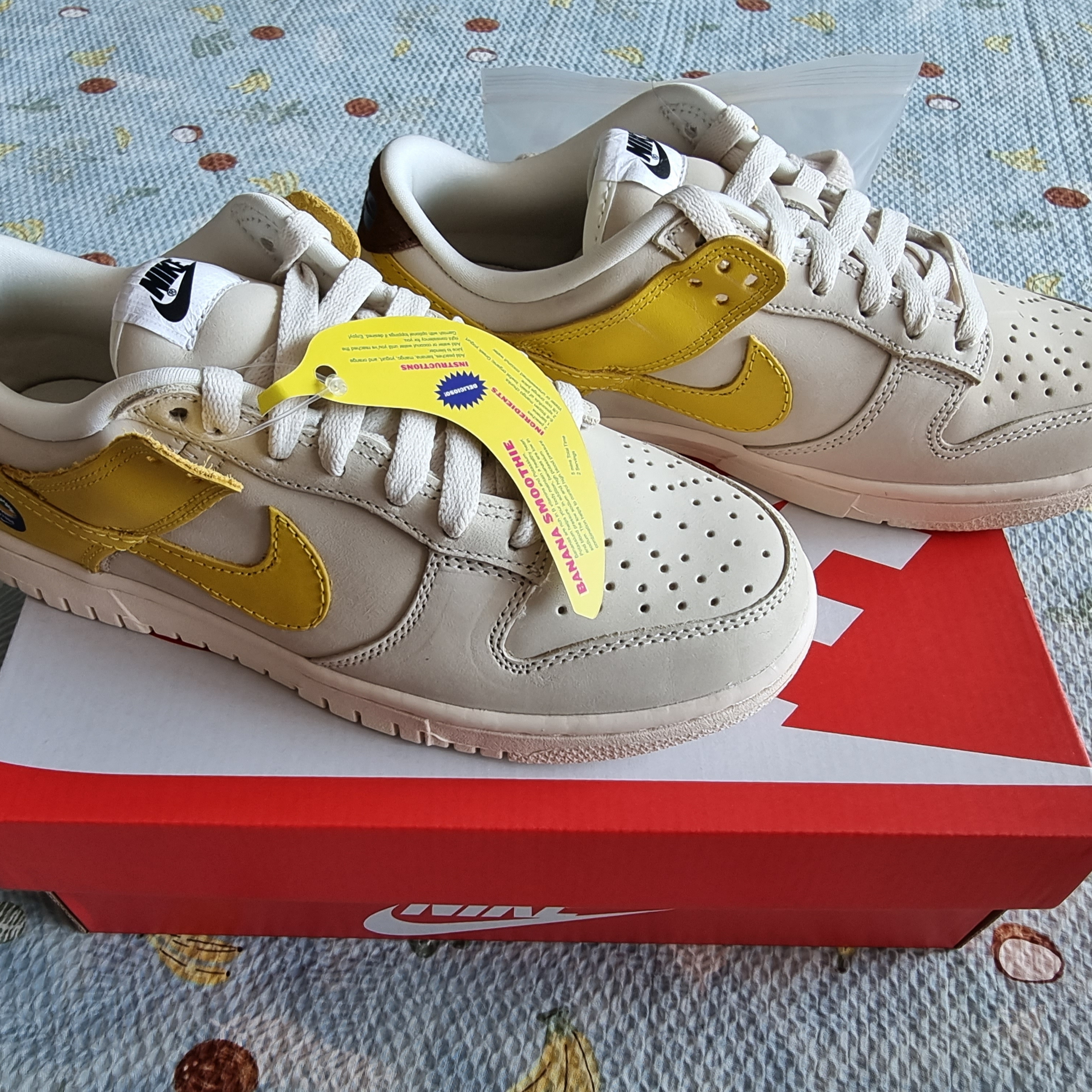(W) Nike Dunk Low LX Banana 착용 스타일 - 3