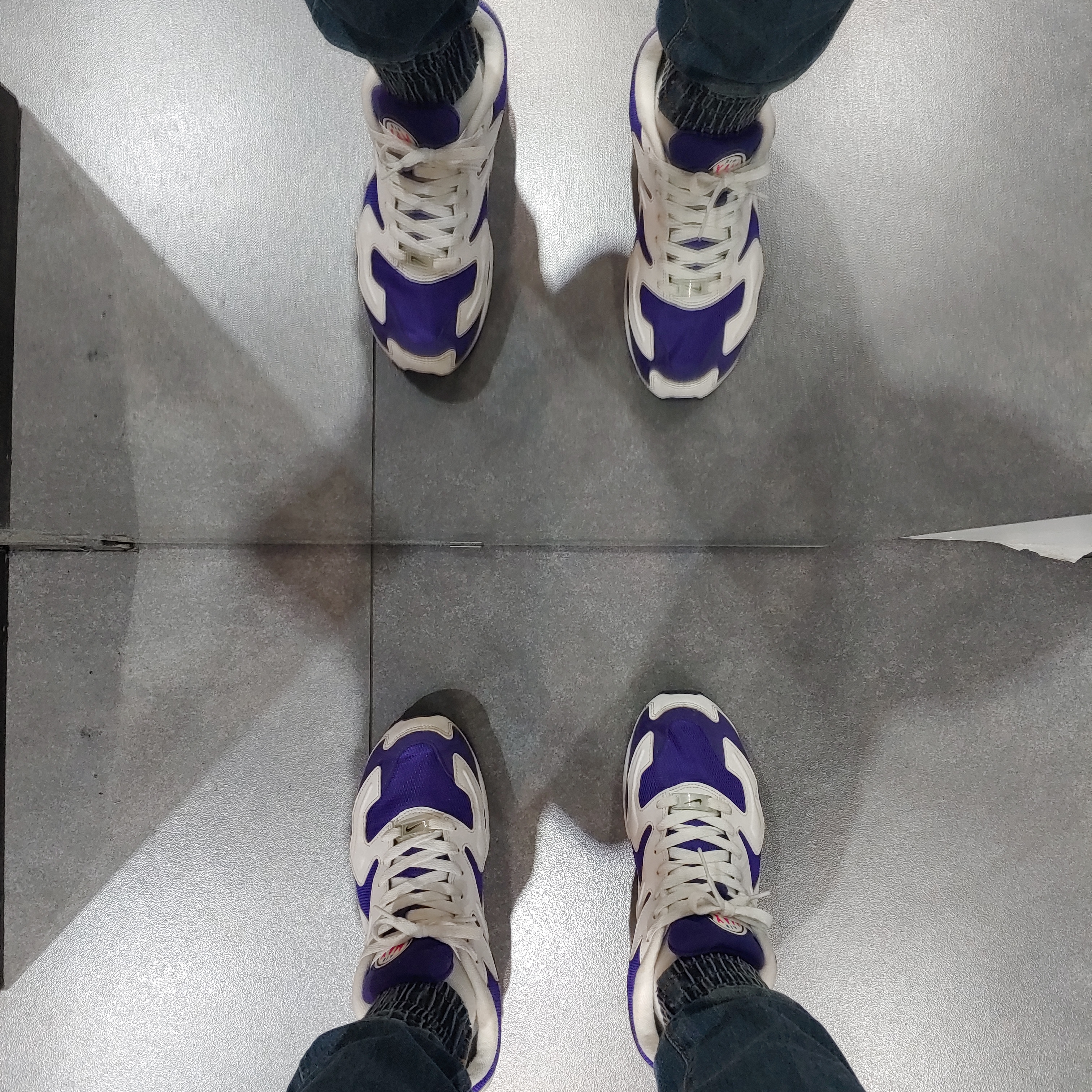 Nike Air Max 2 Light Purple Berry 착용 스타일 - 2
