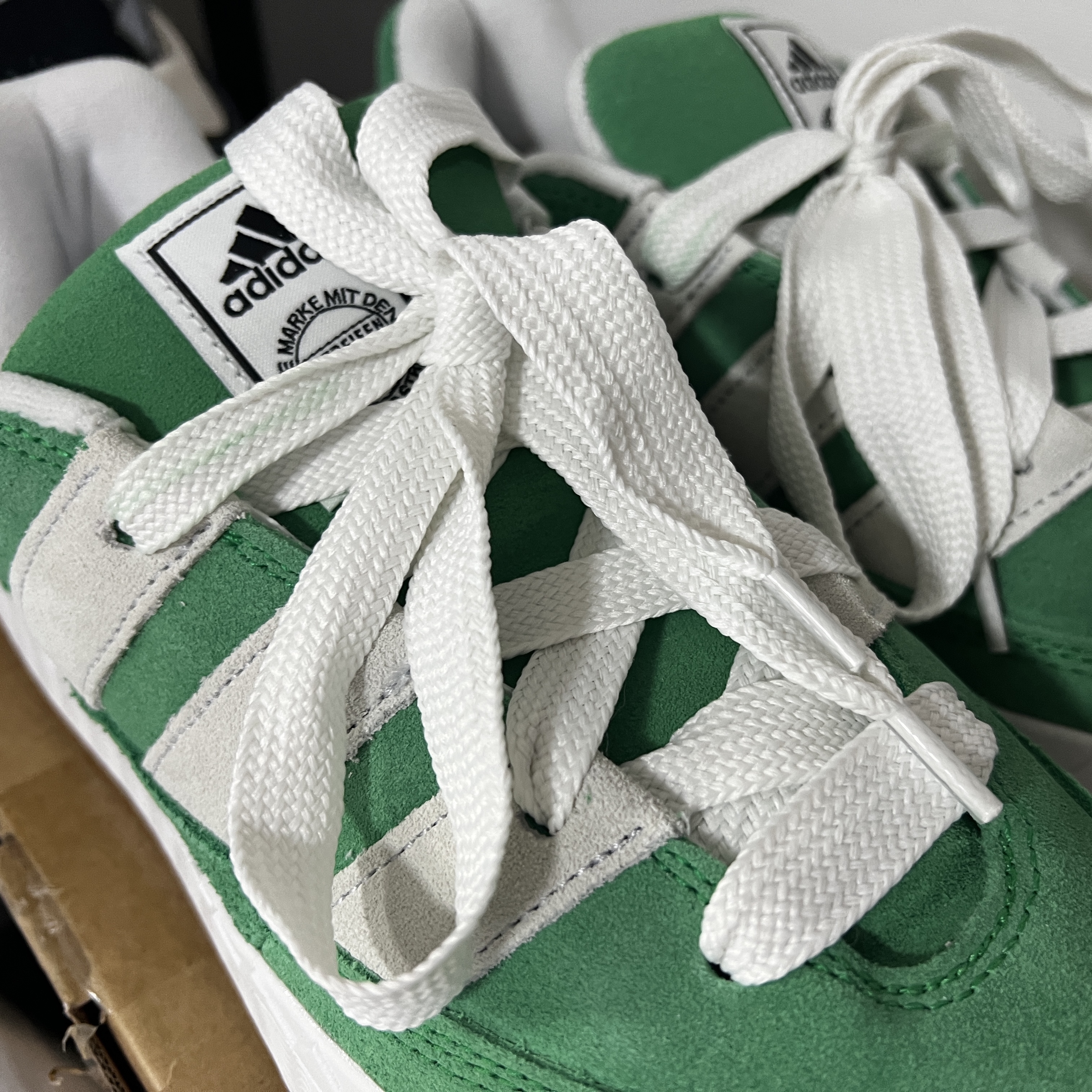 Adidas Adimatic Green 착용 스타일 - 2