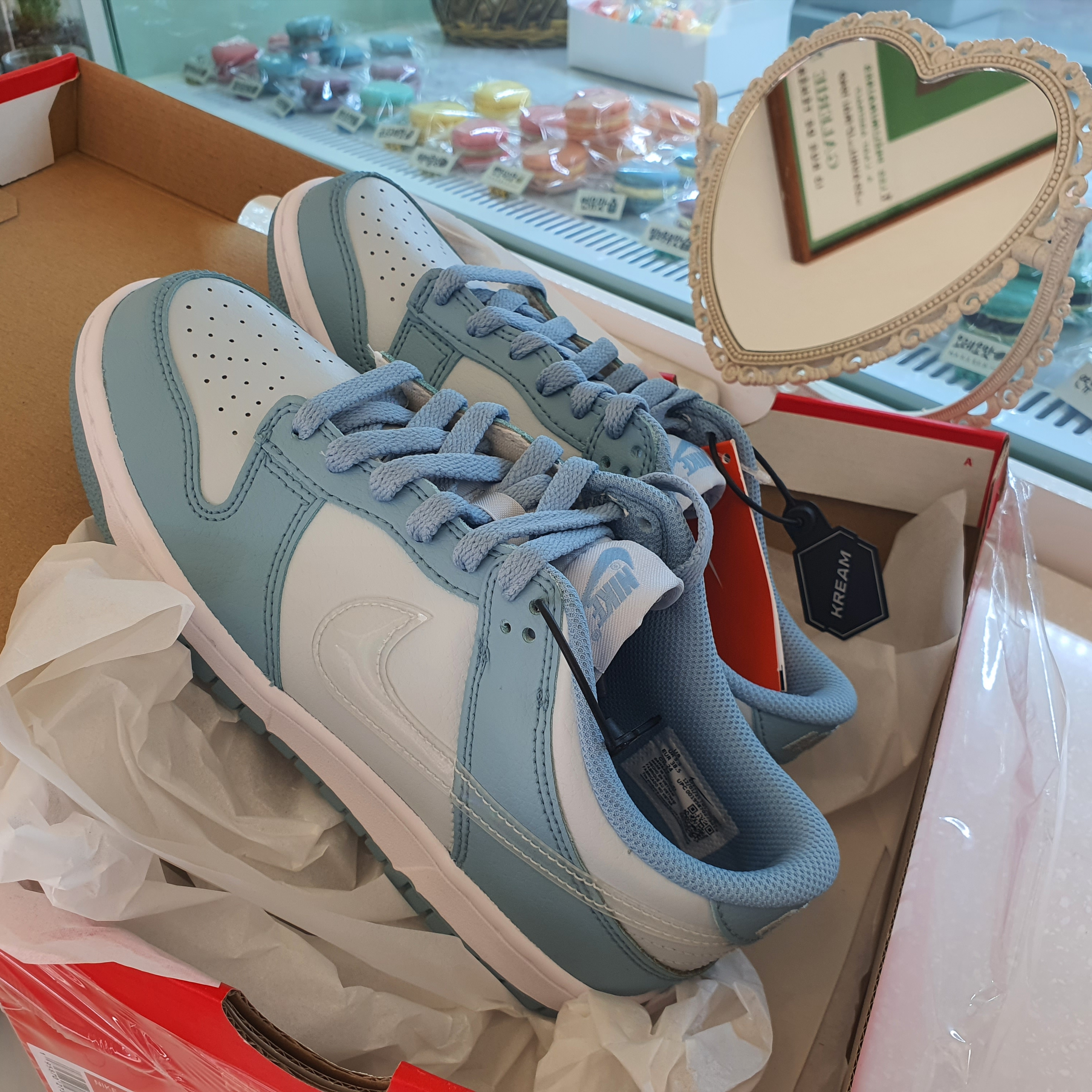 (GS) Nike Dunk Low Aura 착용 스타일