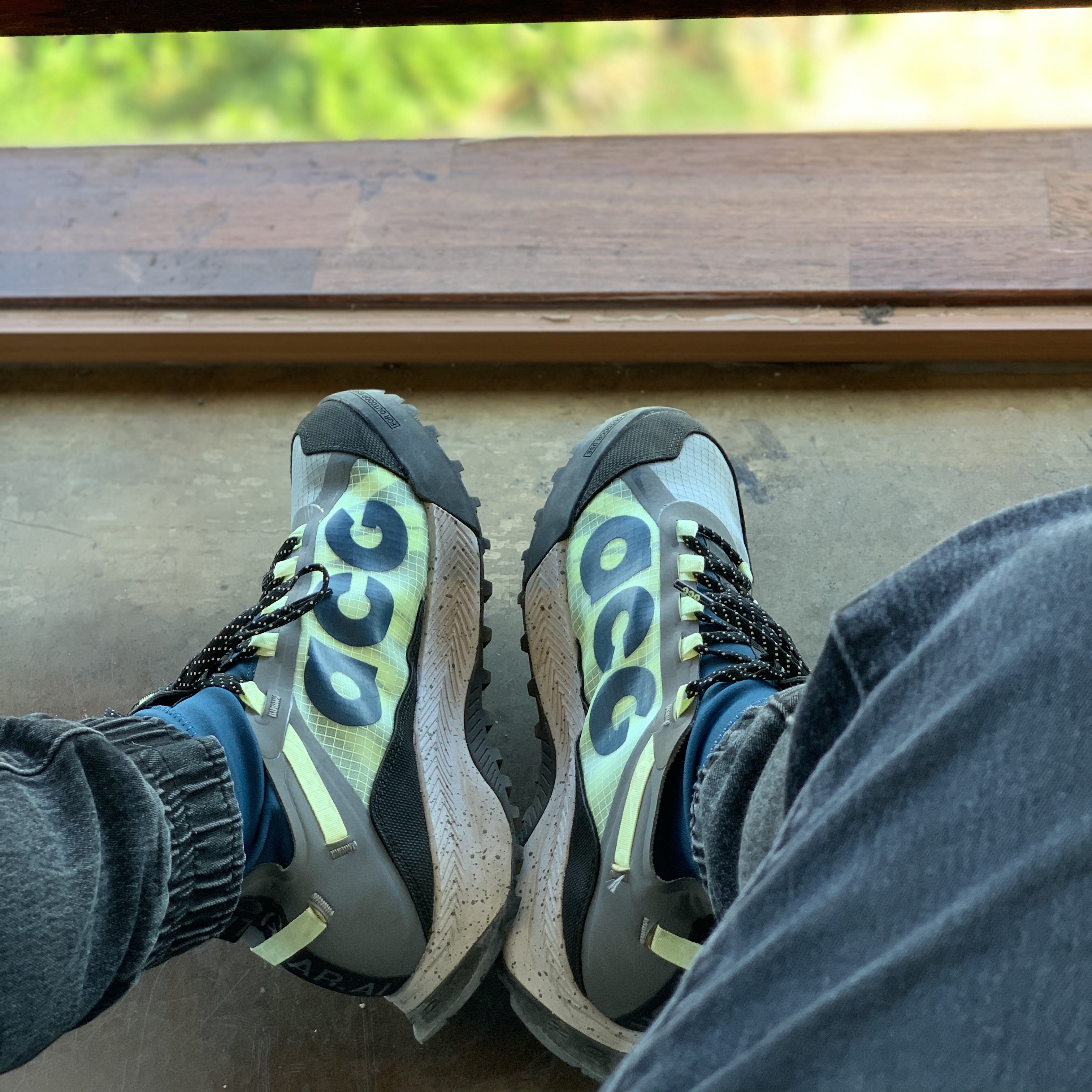 Nike ACG Zoom Terra Zaherra Barely Volt 착용 스타일