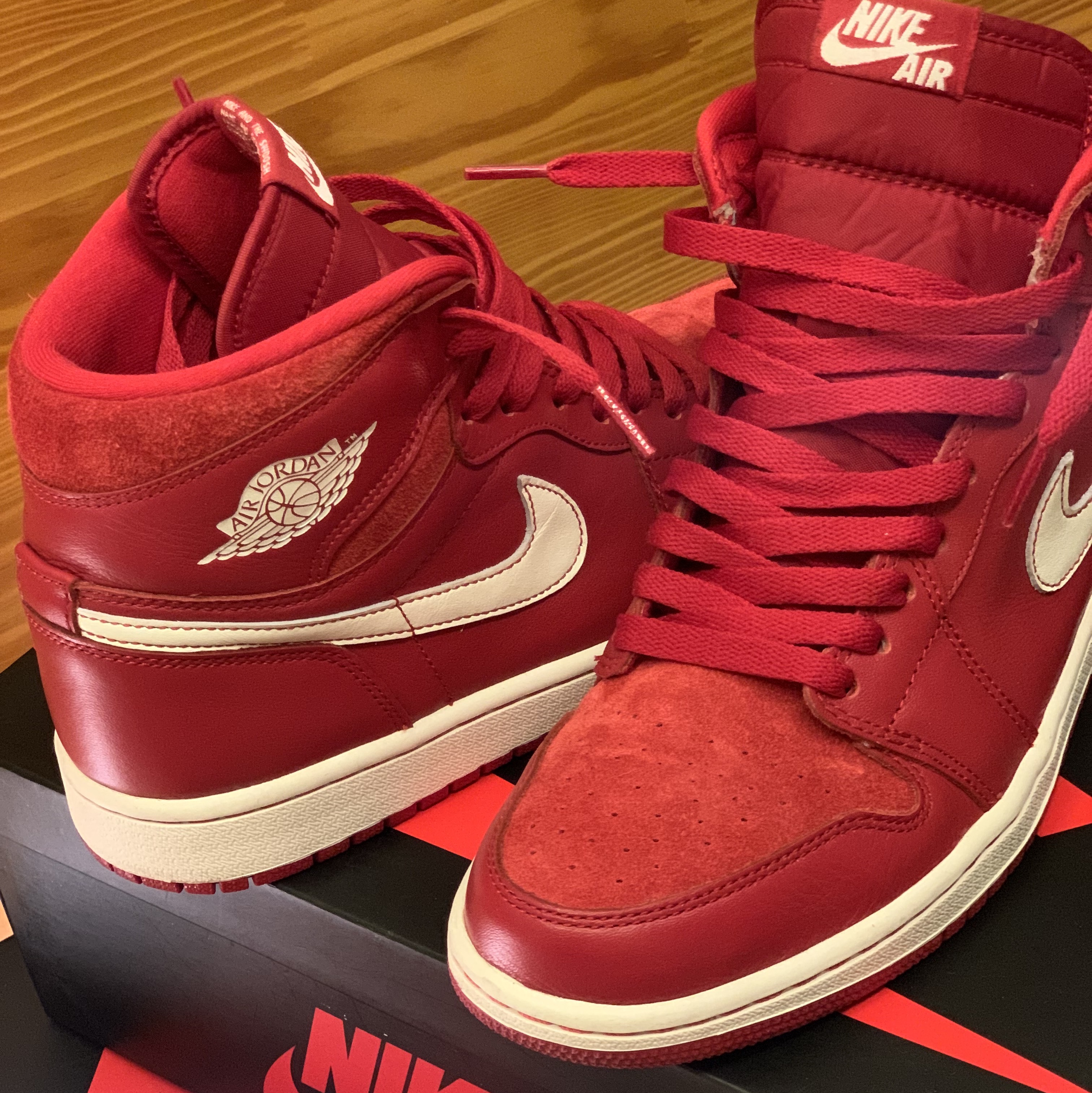 Jordan 1 Retro High OG Gym Red 착용 스타일