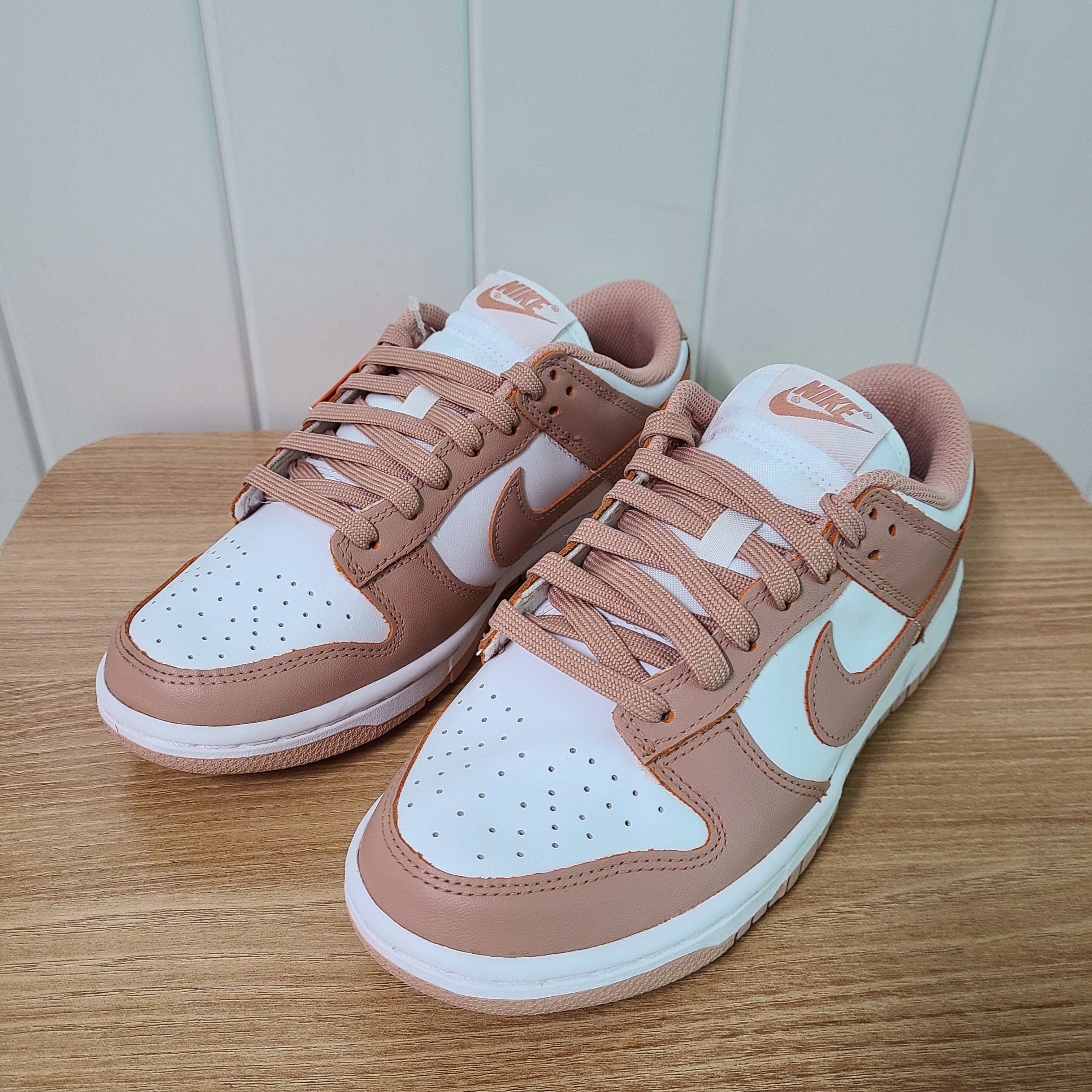 (W) Nike Dunk Low Rose Whisper 착용 스타일 - 2