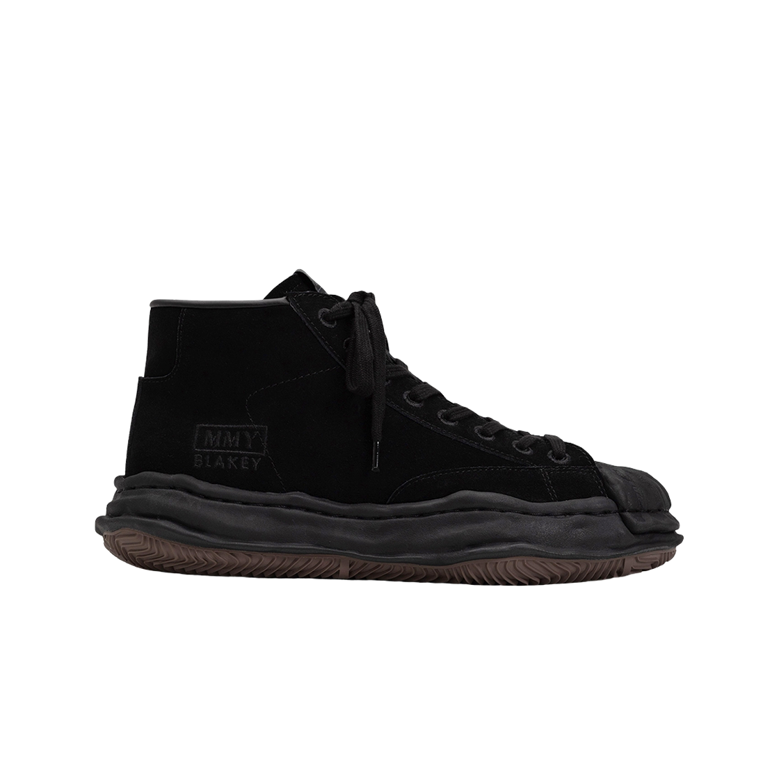 메종 미하라 야스히로 x 베드 J.W. 포드 블레이키 하이탑 스니커즈 블랙(Maison Mihara Yasuhiro x Bed J.W. Ford Blakey High-top Sneakers Black)
