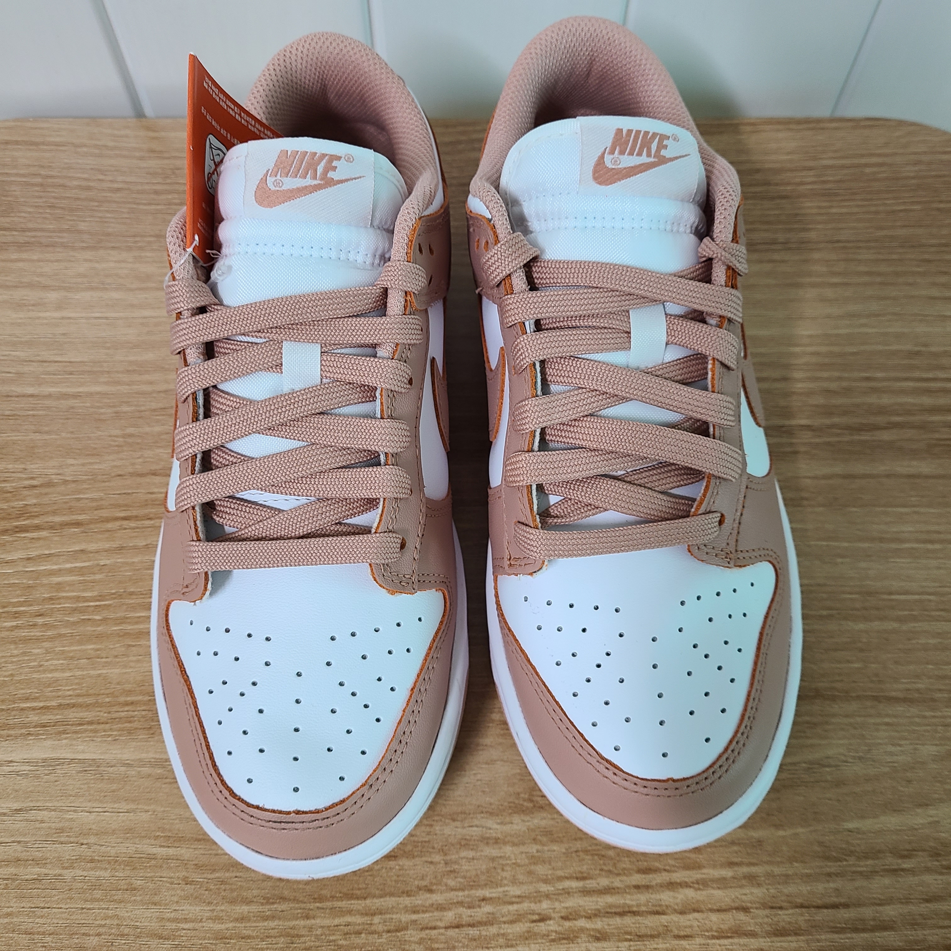 (W) Nike Dunk Low Rose Whisper 착용 스타일 - 4