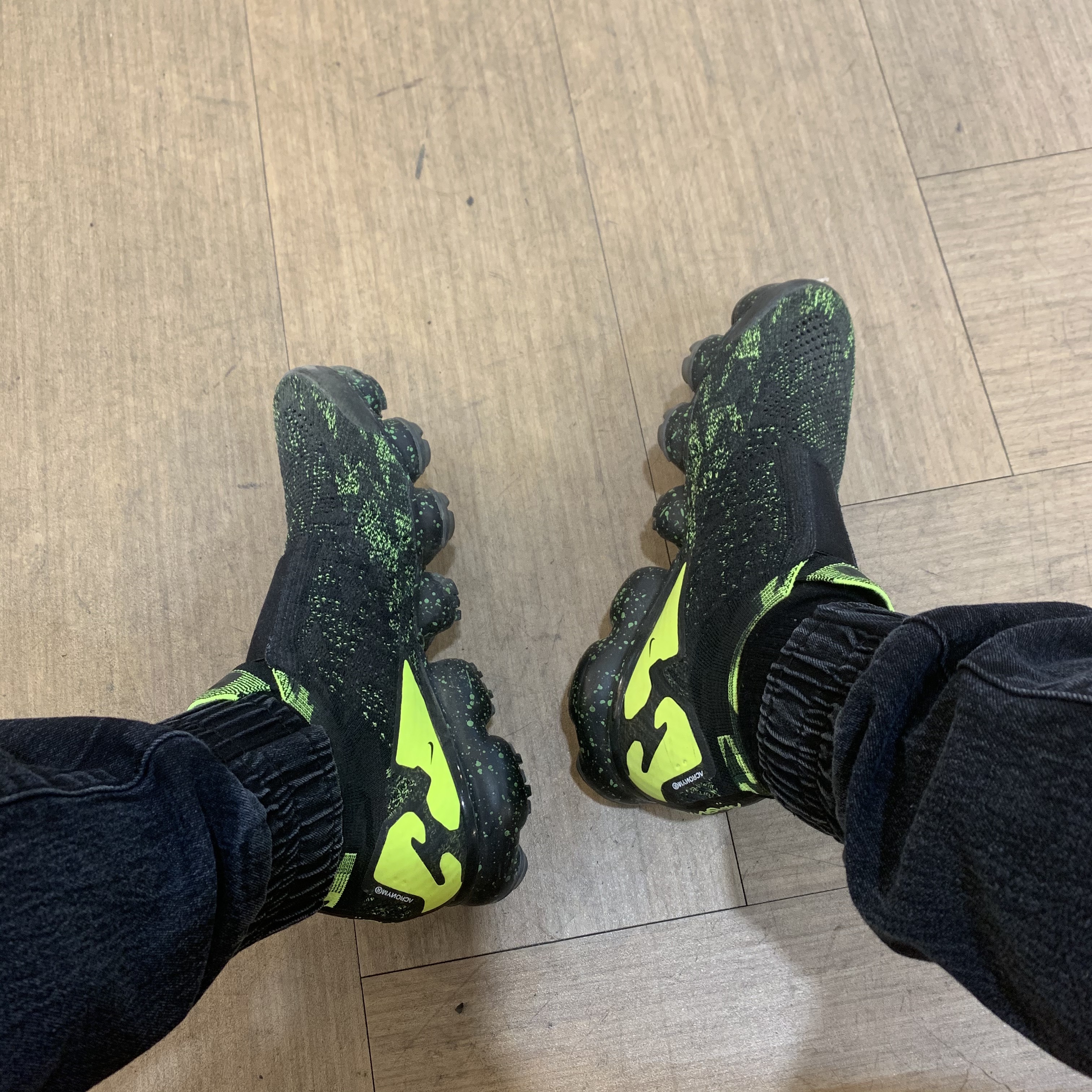 Nike x Acronym Air VaporMax Moc 2 Volt 착용 스타일
