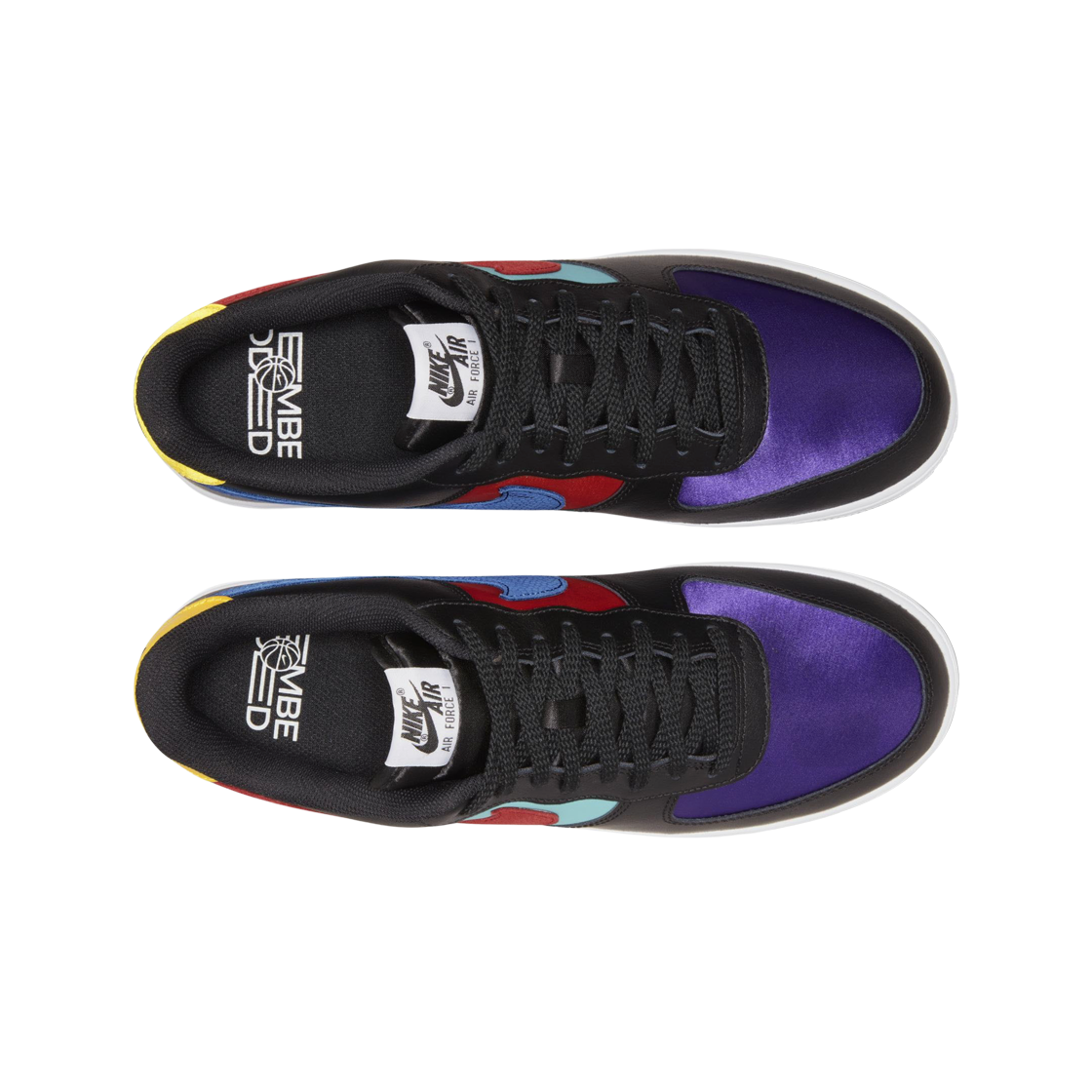 나이키 x NBA x WNBA 에어포스 1 '07 LV8 EMB 짐레드 워시드 틸(Nike x NBA x WNBA Air Force 1 '07 LV8 EMB Gym Red Washed Teal) - 3