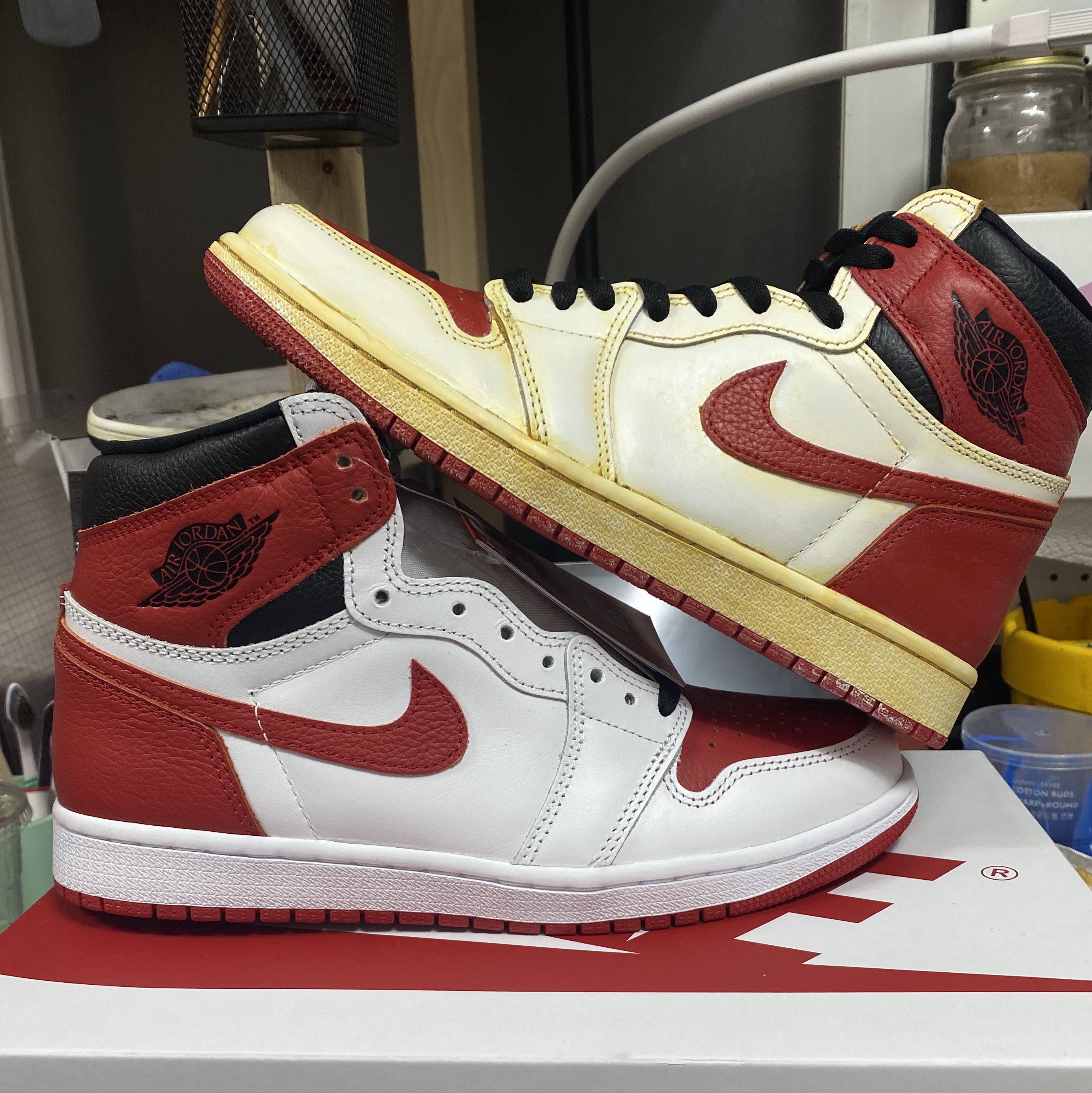 Jordan 1 Retro High OG Heritage 착용 스타일