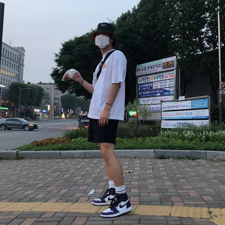 Jordan 1 Retro High OG Court Purple 2020 착용 스타일