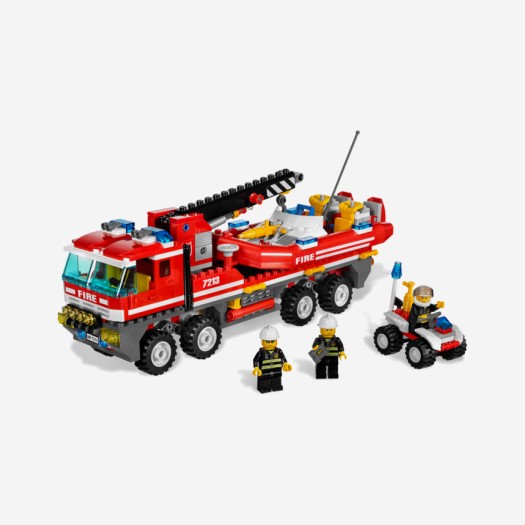 레고 소방트럭과 보트