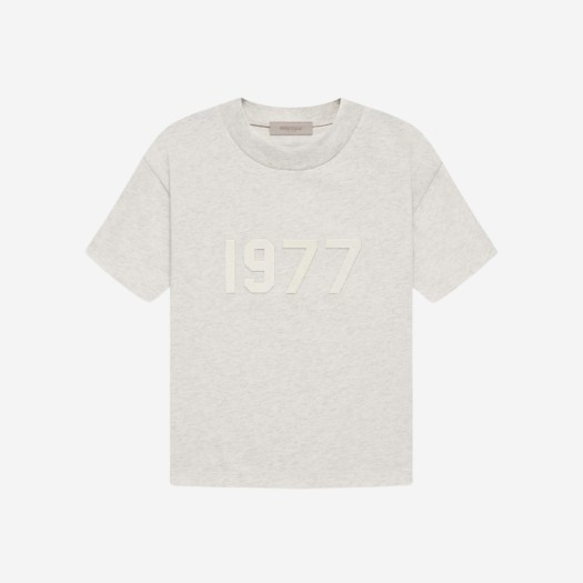 에센셜 1977 티셔츠 라이트 오트밀 - 22SS