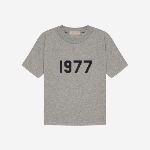 에센셜 1977 티셔츠 다크 오트밀 - 22SS