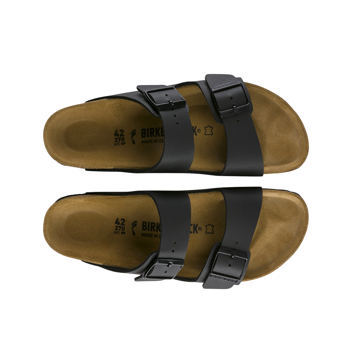 버켄스탁 애리조나 블랙 - 내로우(Birkenstock Arizona Black - Narrow) - 2