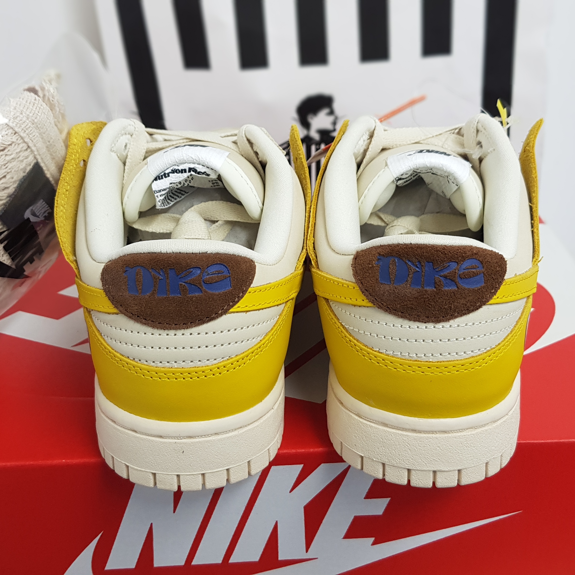 (W) Nike Dunk Low LX Banana 착용 스타일 - 3