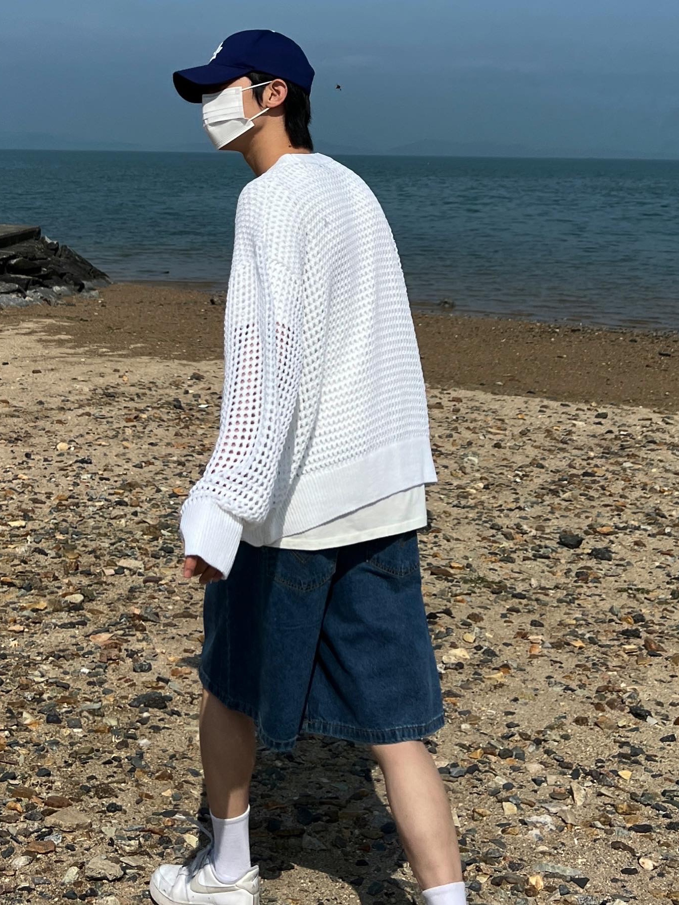 Nike Air Force 1 '07 Low White 착용 스타일 - 4