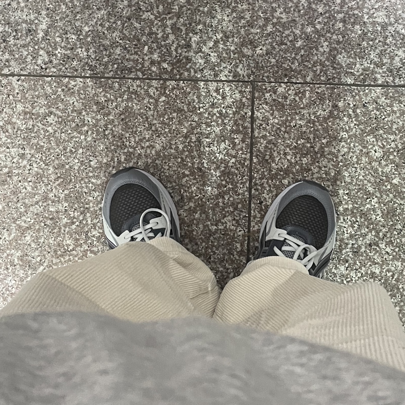 Asics Gel-Kyrios Carrier Grey 착용 스타일 - 4