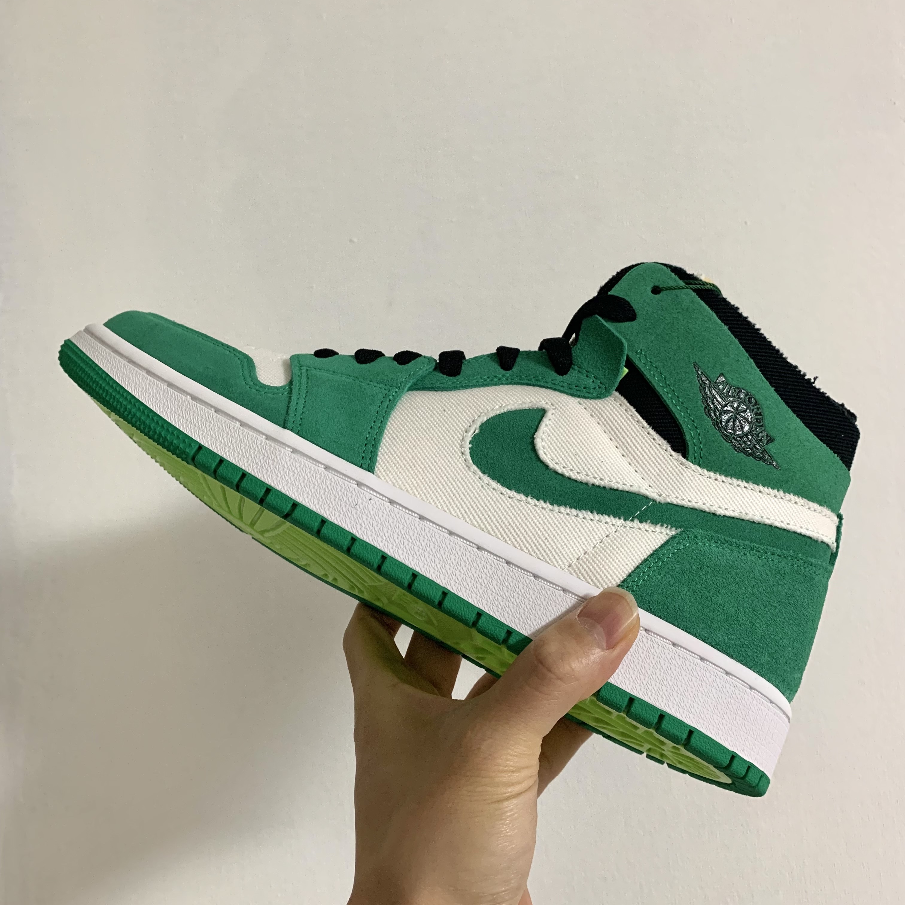 Jordan 1 Zoom Air CMFT Stadium Green 착용 스타일