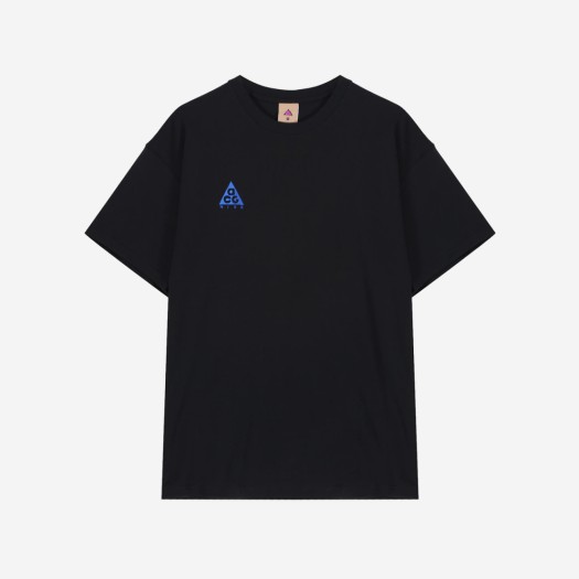 나이키 ACG 로고 티셔츠 블랙 게임 로얄 - US/EU