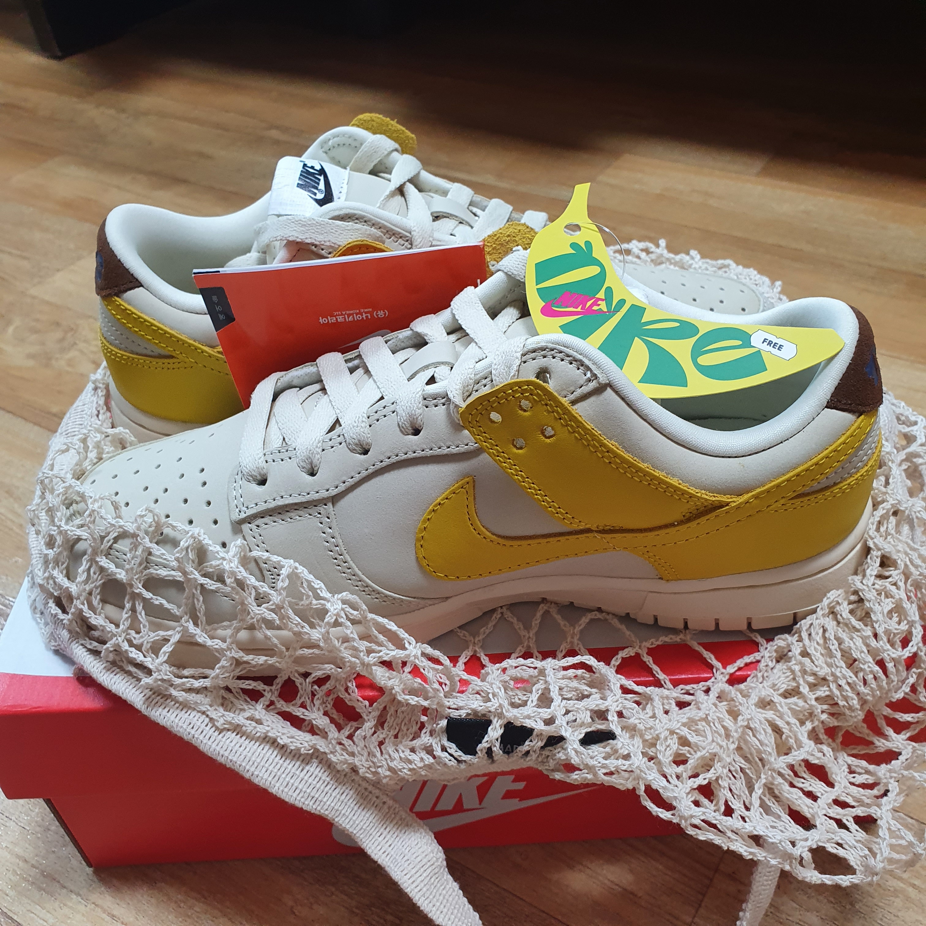 (W) Nike Dunk Low LX Banana 착용 스타일 - 5