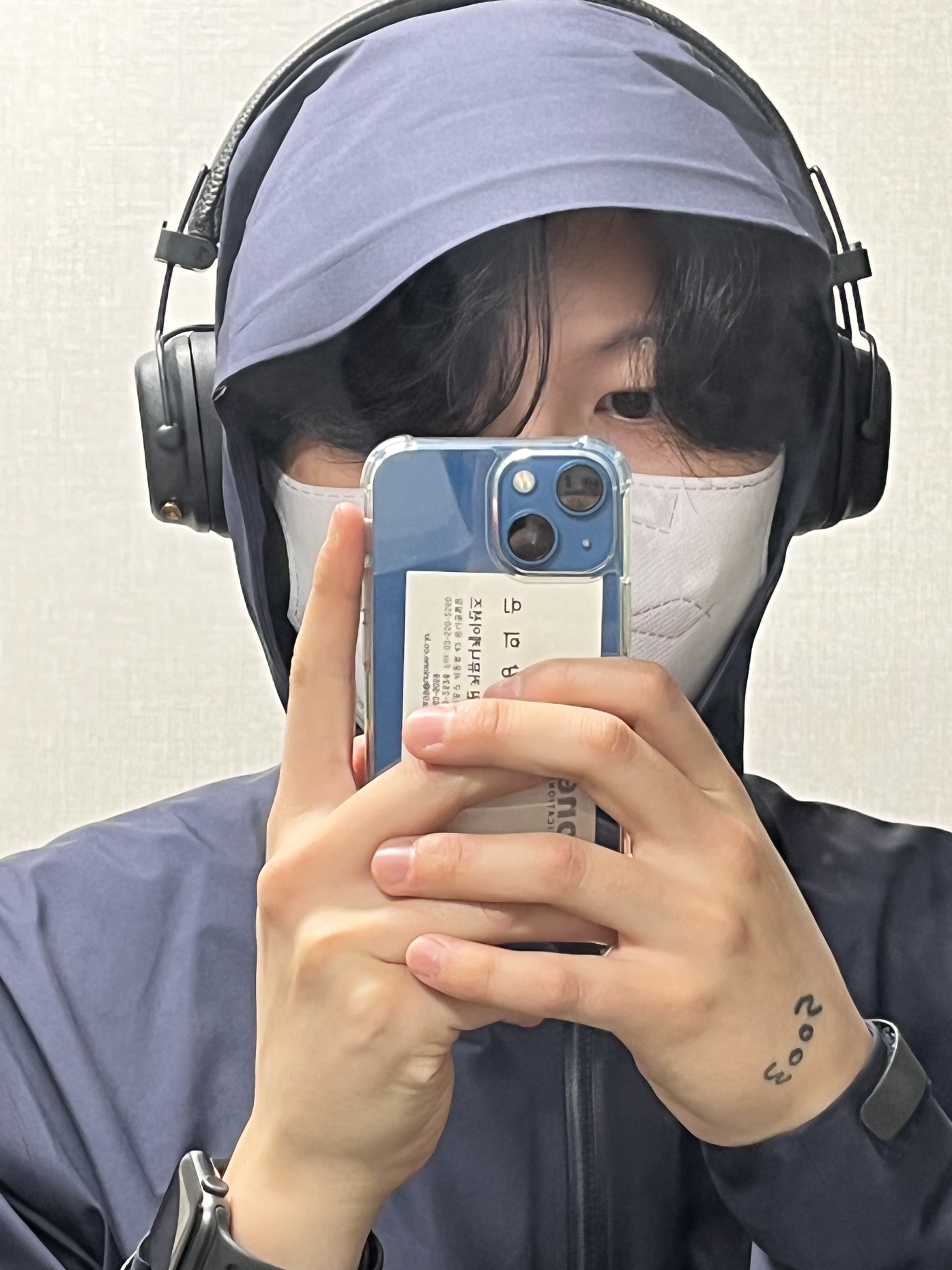 Marshall Major IV Black (Korean Ver.) 착용 스타일