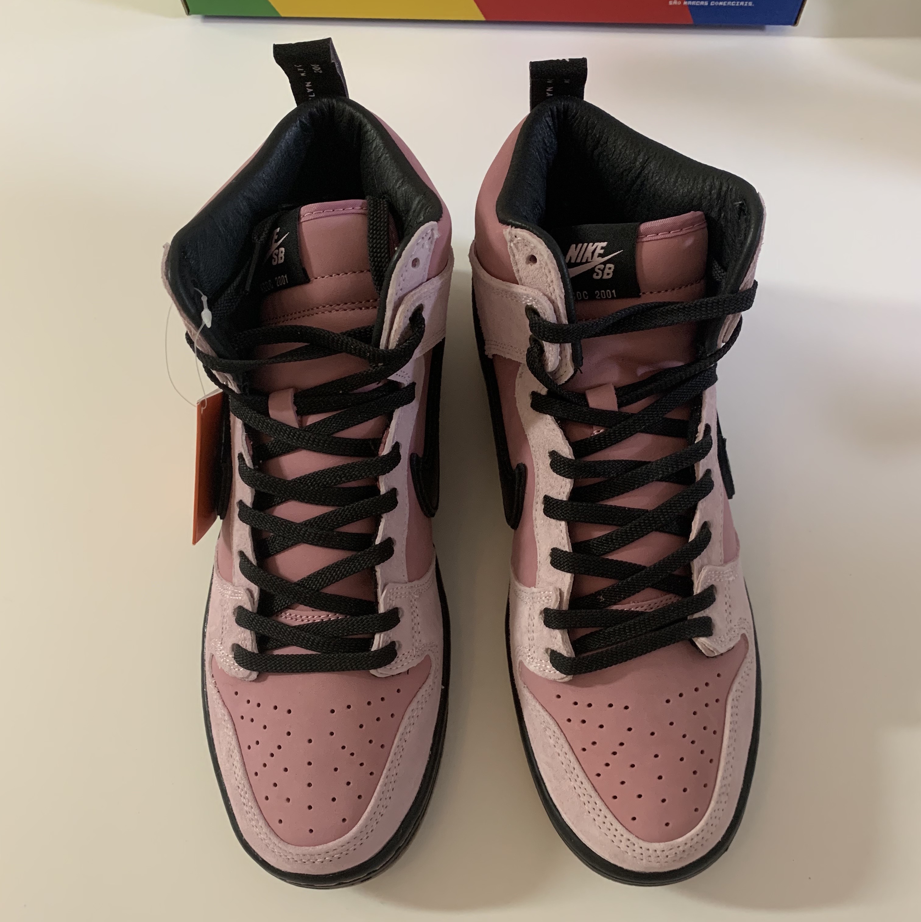 Nike x KCDC SB Dunk High Pro QS Elemental Pink 착용 스타일