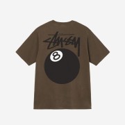 Stussy 8 Ball Pigment Dyed T-Shirt Coffee - 22SS