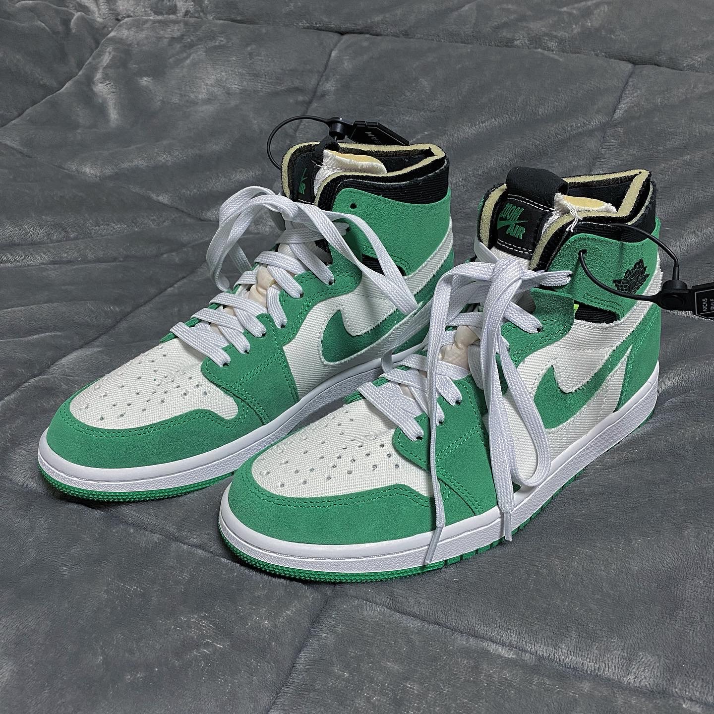 Jordan 1 Zoom Air CMFT Stadium Green 착용 스타일 - 2