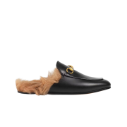 (W) Gucci Princetown 2015 Re-Edition Slipper Black