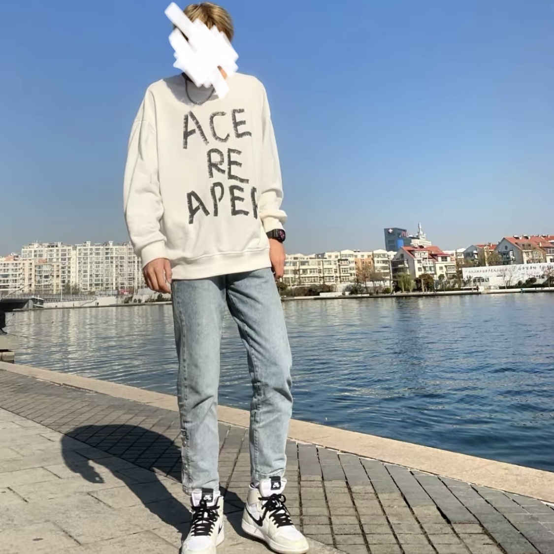 (W) Jordan 1 Zoom Air CMFT Light Bone 착용 스타일