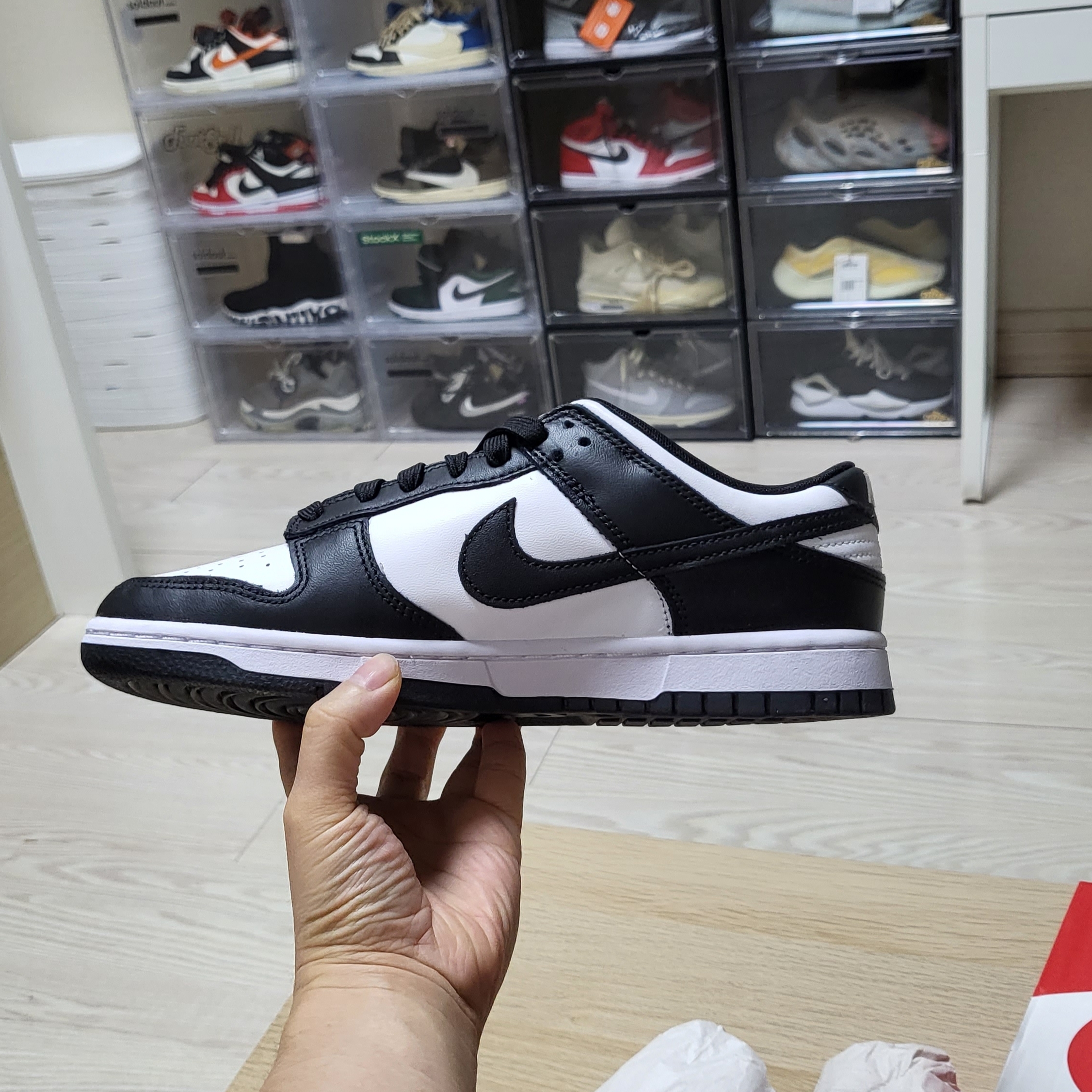 Nike Dunk Low Retro Black 착용 스타일 - 4