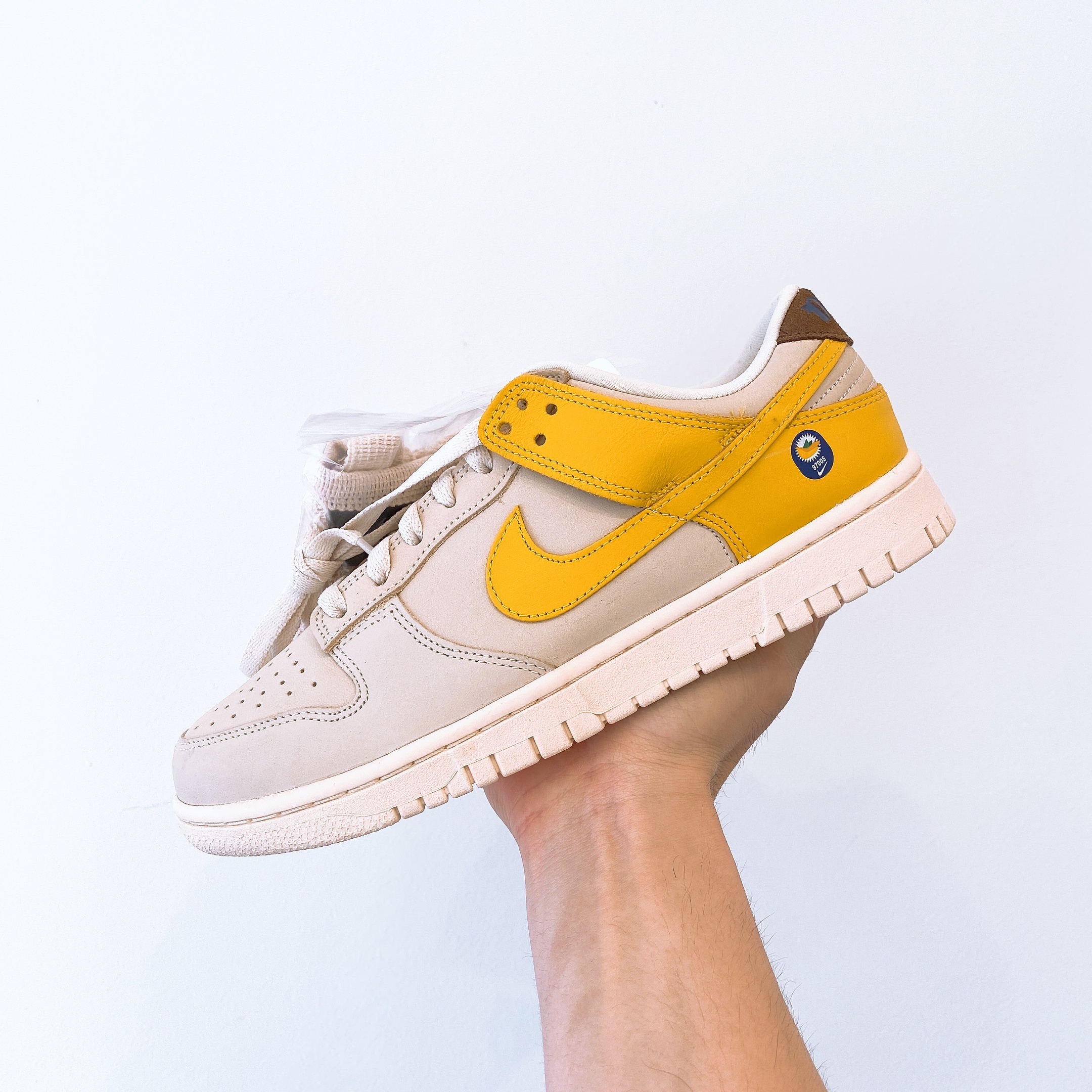 (W) Nike Dunk Low LX Banana 착용 스타일 - 1