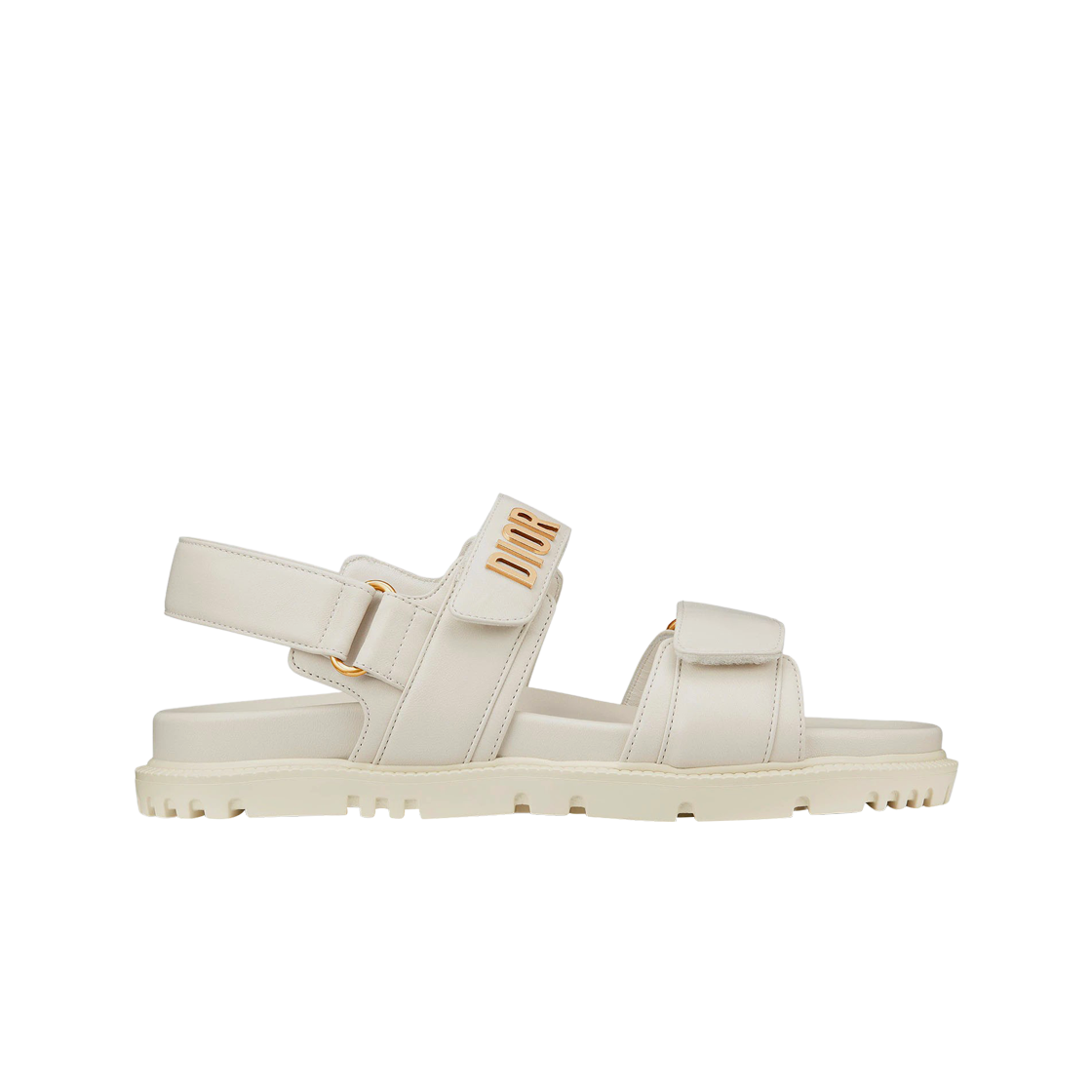 KCQ547LAB-S03W (W) Dior DiorAct Lambskin Sandal White