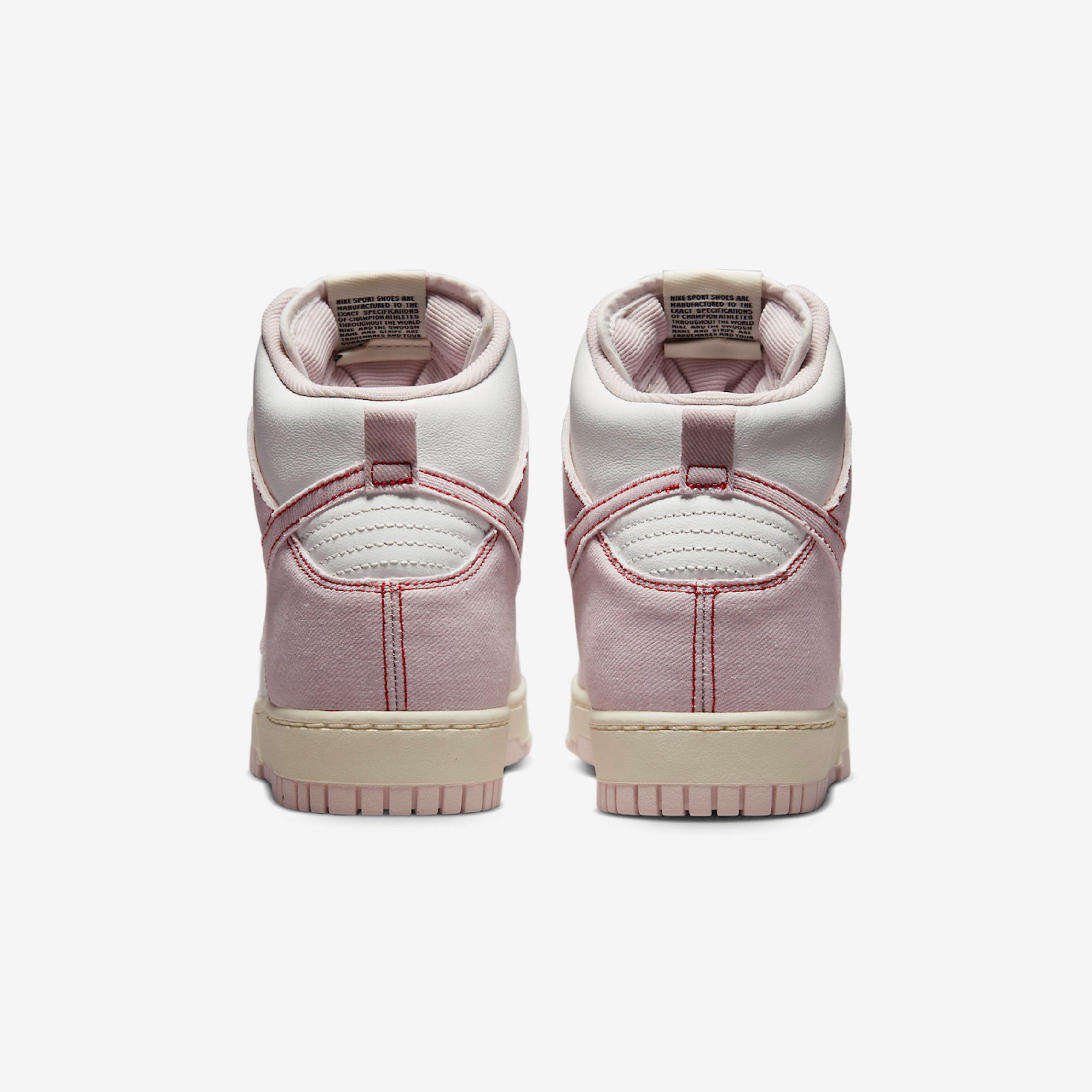 Nike Dunk High 1985 Barely Rose 착용 스타일 - 5